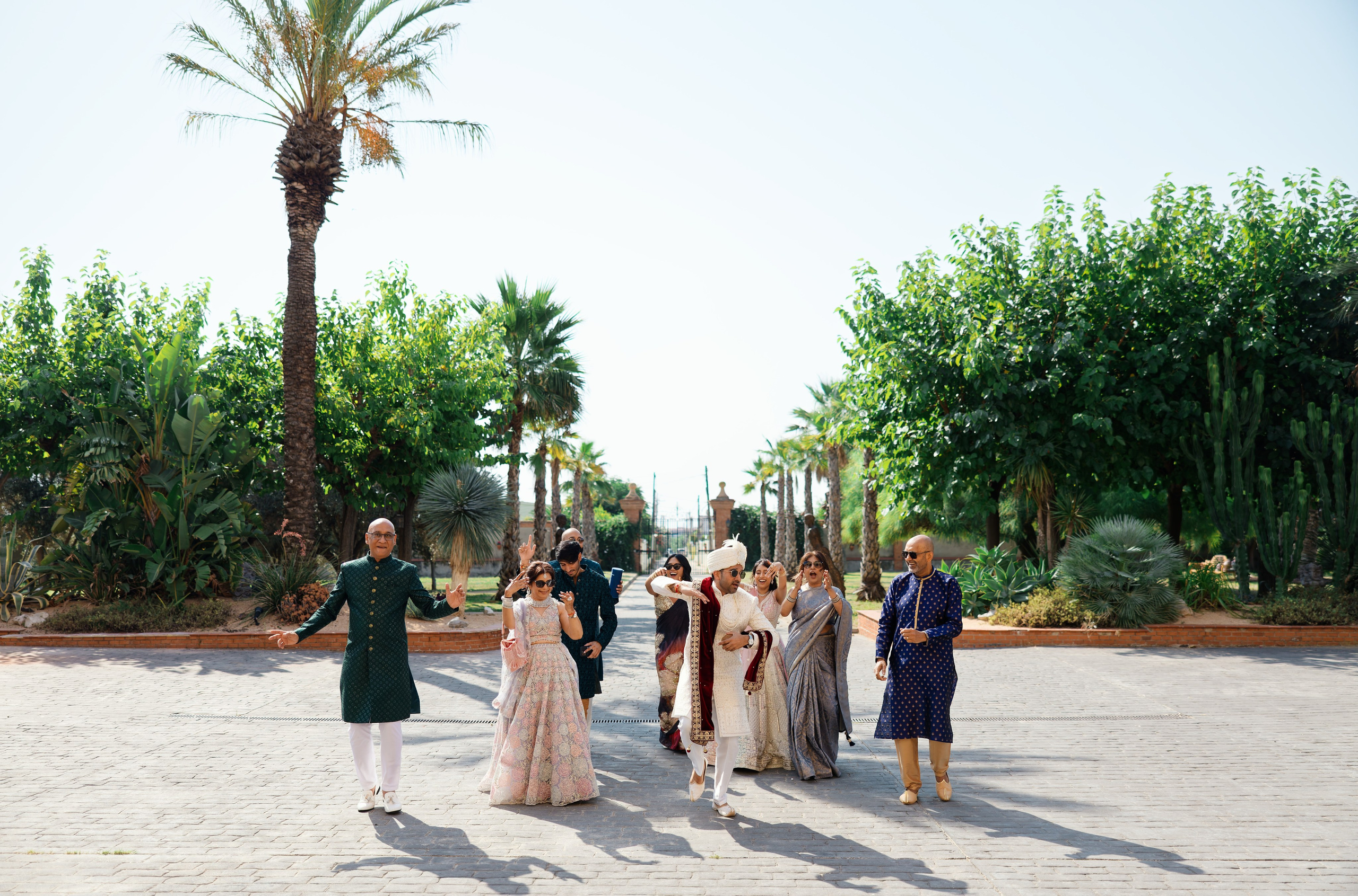 Indian wedding at Gran Villa Rosa, Barcelona