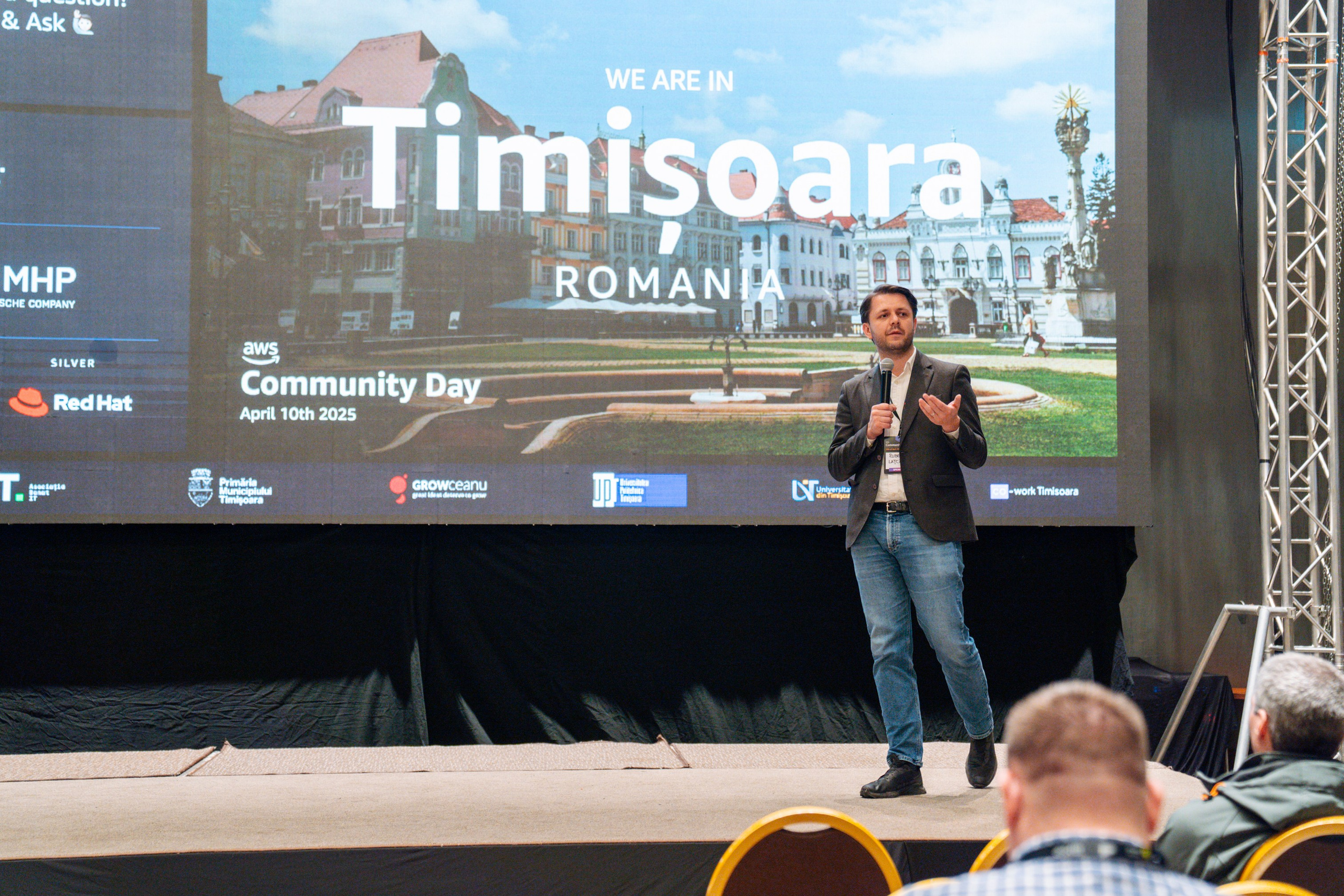 AWS Community Day 2025. Cozac Cristian Photographer