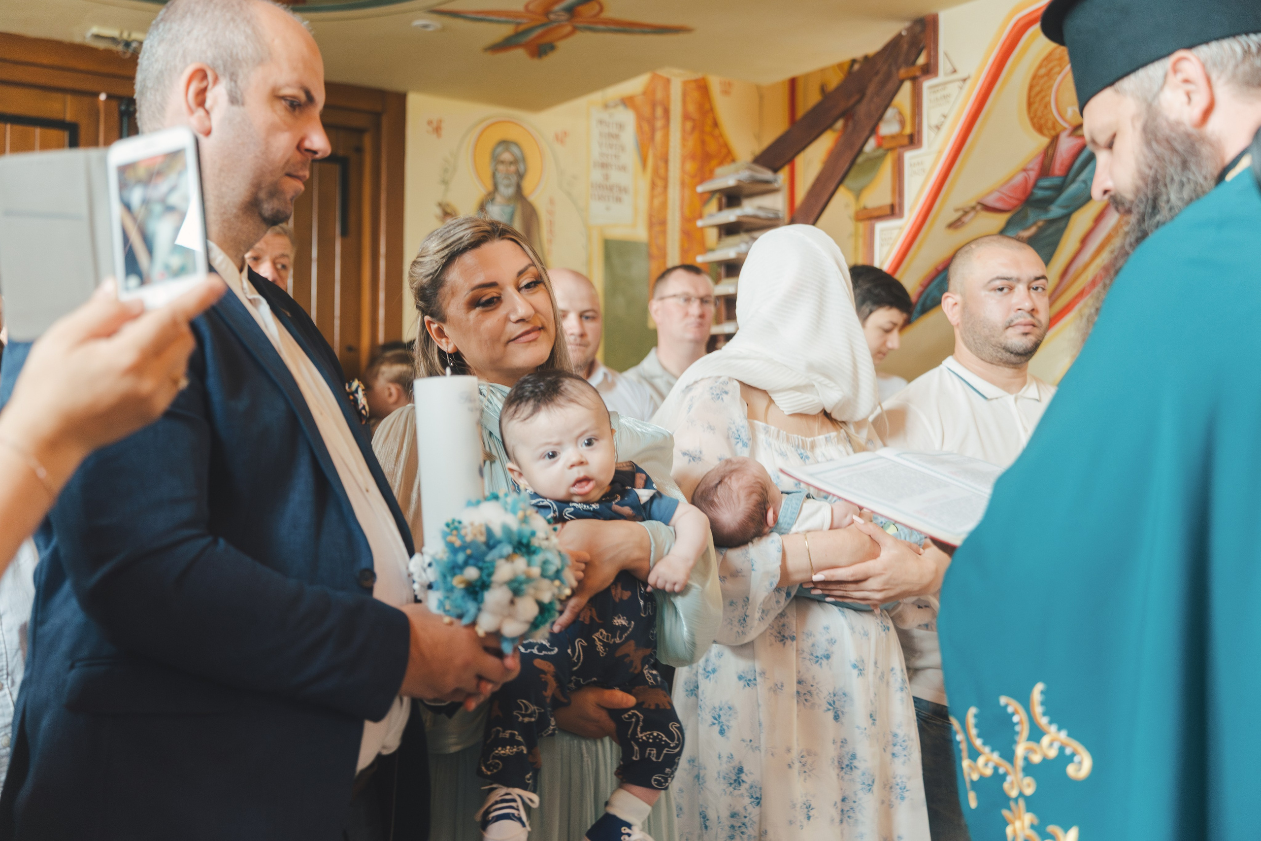 Théo Andrei`s Christening