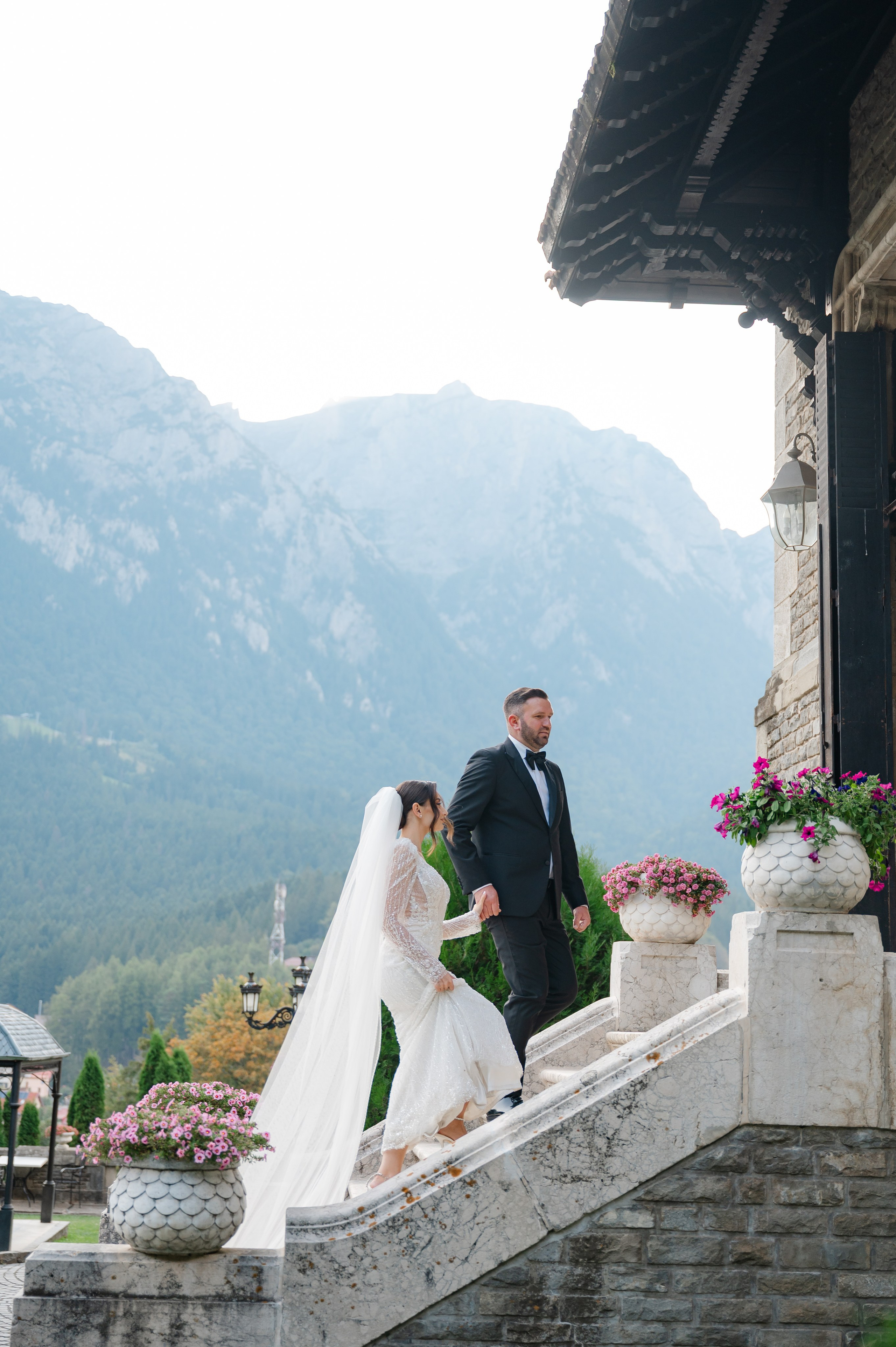 Mălina & Silviu – ședință foto la Castelul Cantacuzino | Fotograf nuntă