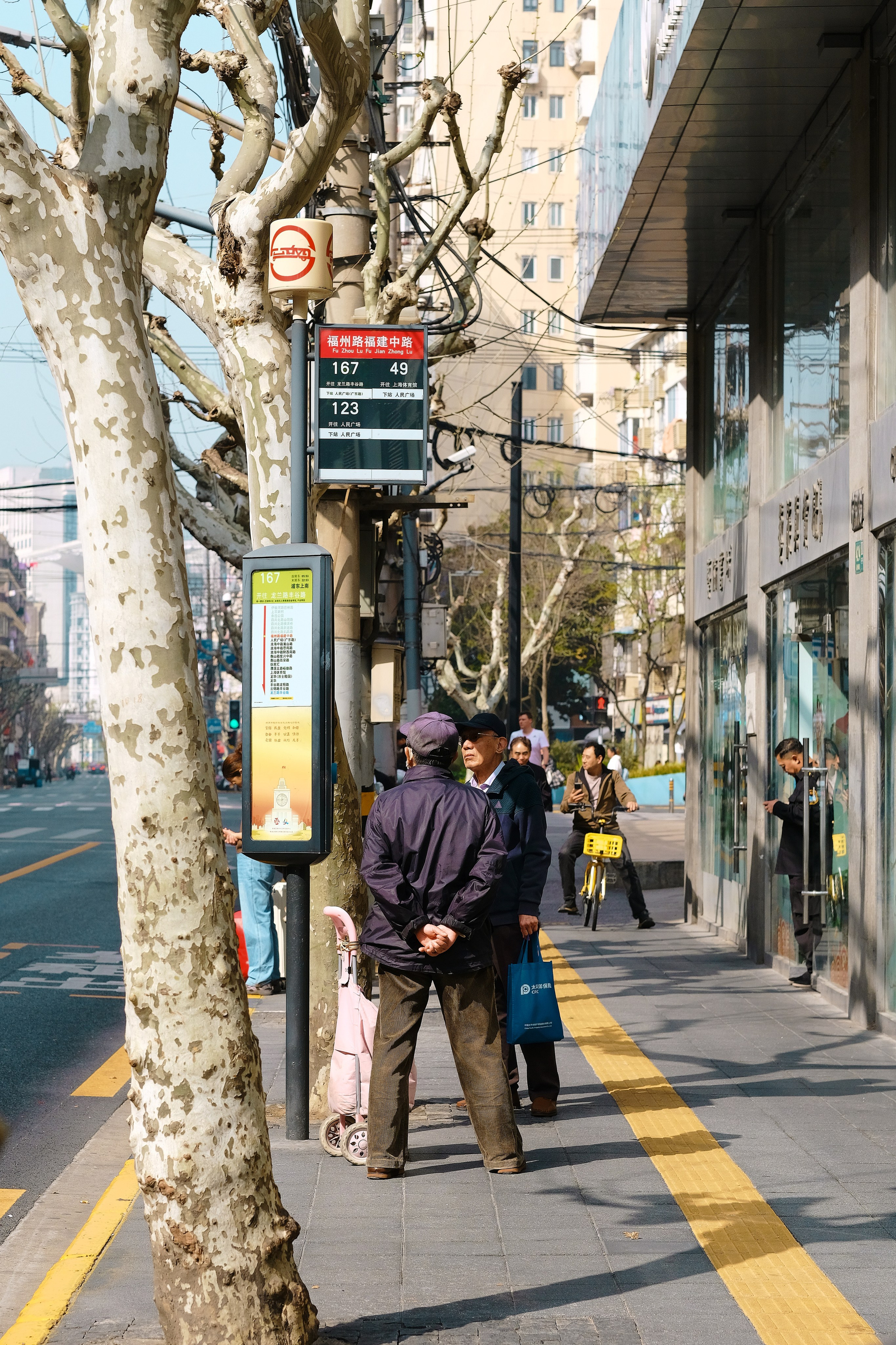 Bus Stop, Sunlight and Small Talks 