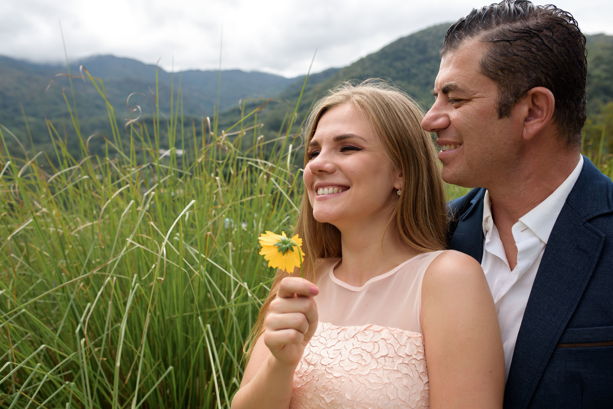 Love story Marco y Anna. Fotógrafo familiar, retratos. Panamá, Chiriqui. Ruslán Rusakóv