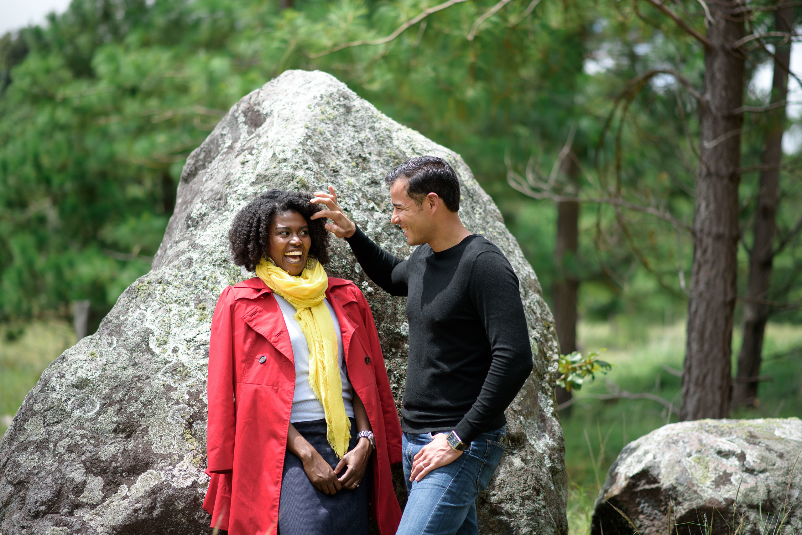 Love story en las faldas de volcán Barú. Fotógrafo familiar, retratos. Panamá, Chiriqui. Ruslán Rusakóv