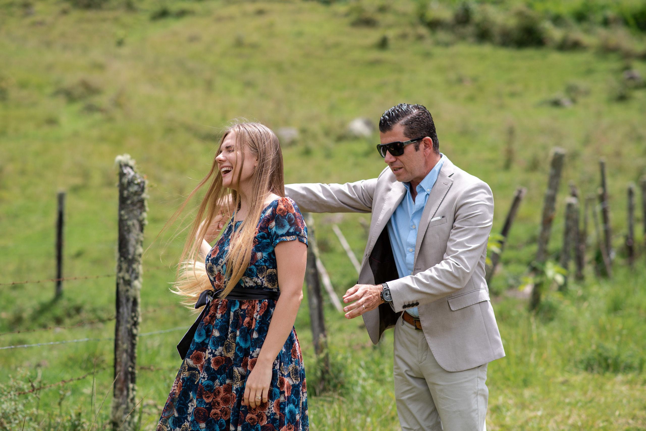 Love story Marco y Anna. Fotógrafo familiar, retratos. Panamá, Chiriqui. Ruslán Rusakóv