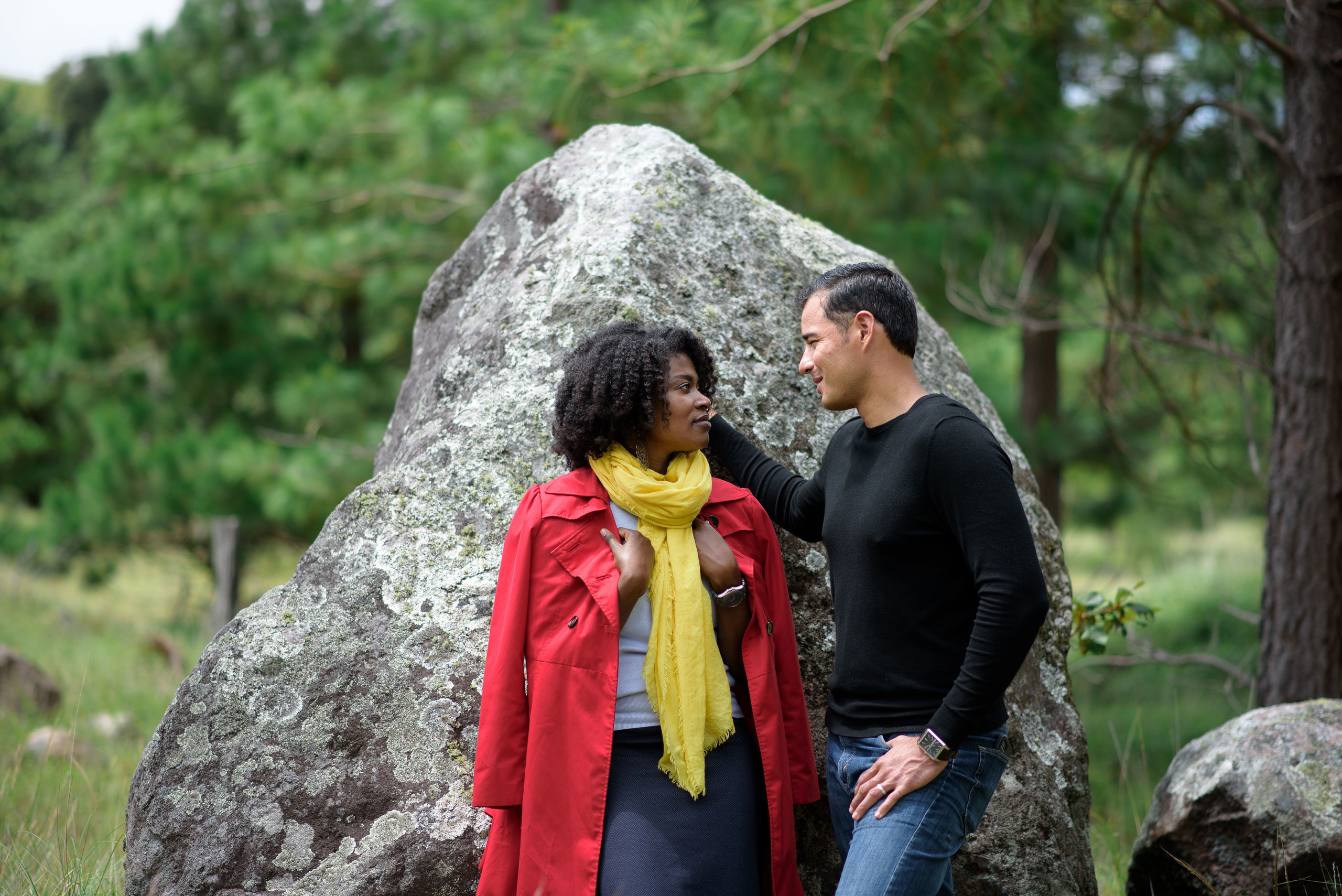 Love story en las faldas de volcán Barú. Fotógrafo familiar, retratos. Panamá, Chiriqui. Ruslán Rusakóv