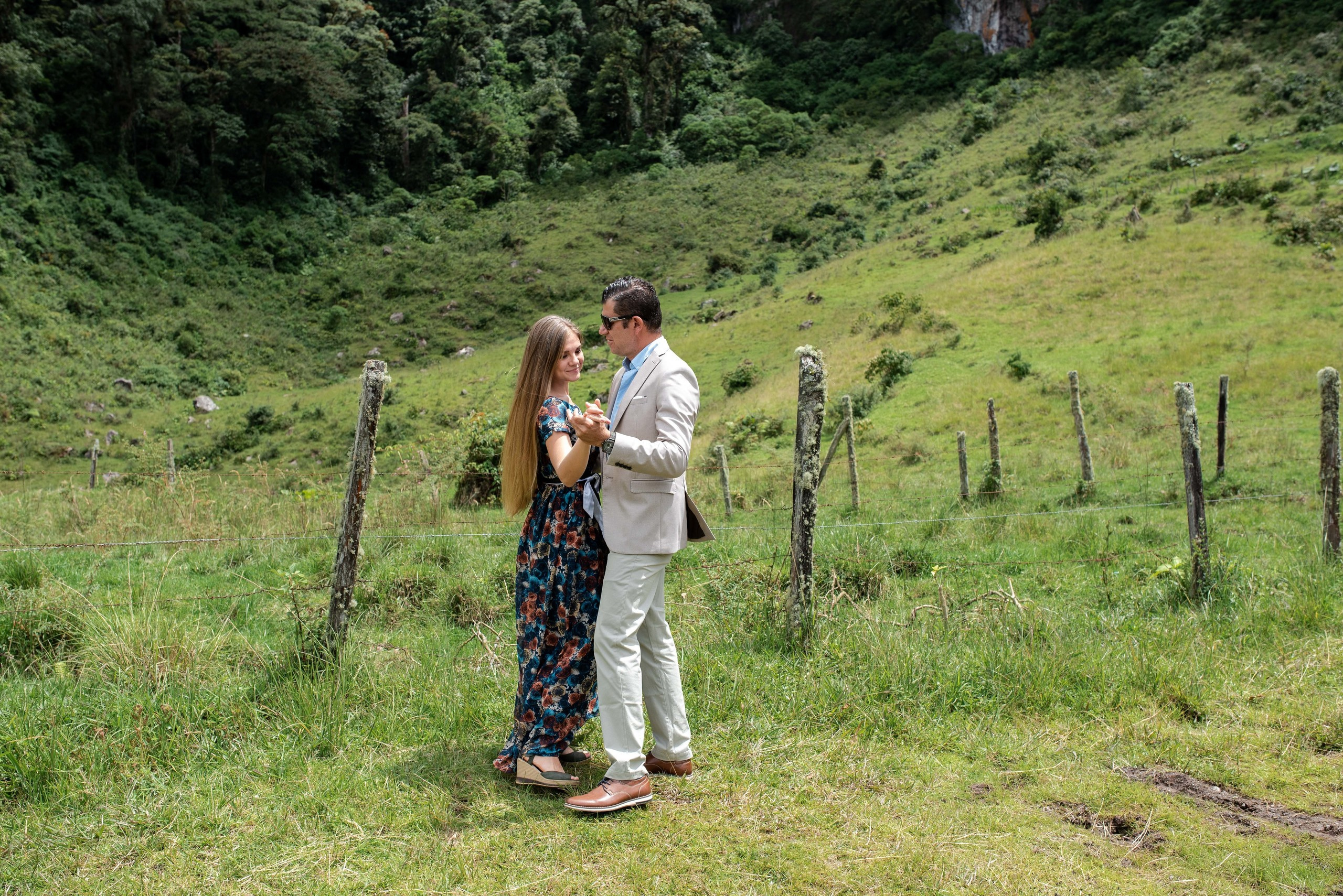 Love story Marco y Anna. Fotógrafo familiar, retratos. Panamá, Chiriqui. Ruslán Rusakóv