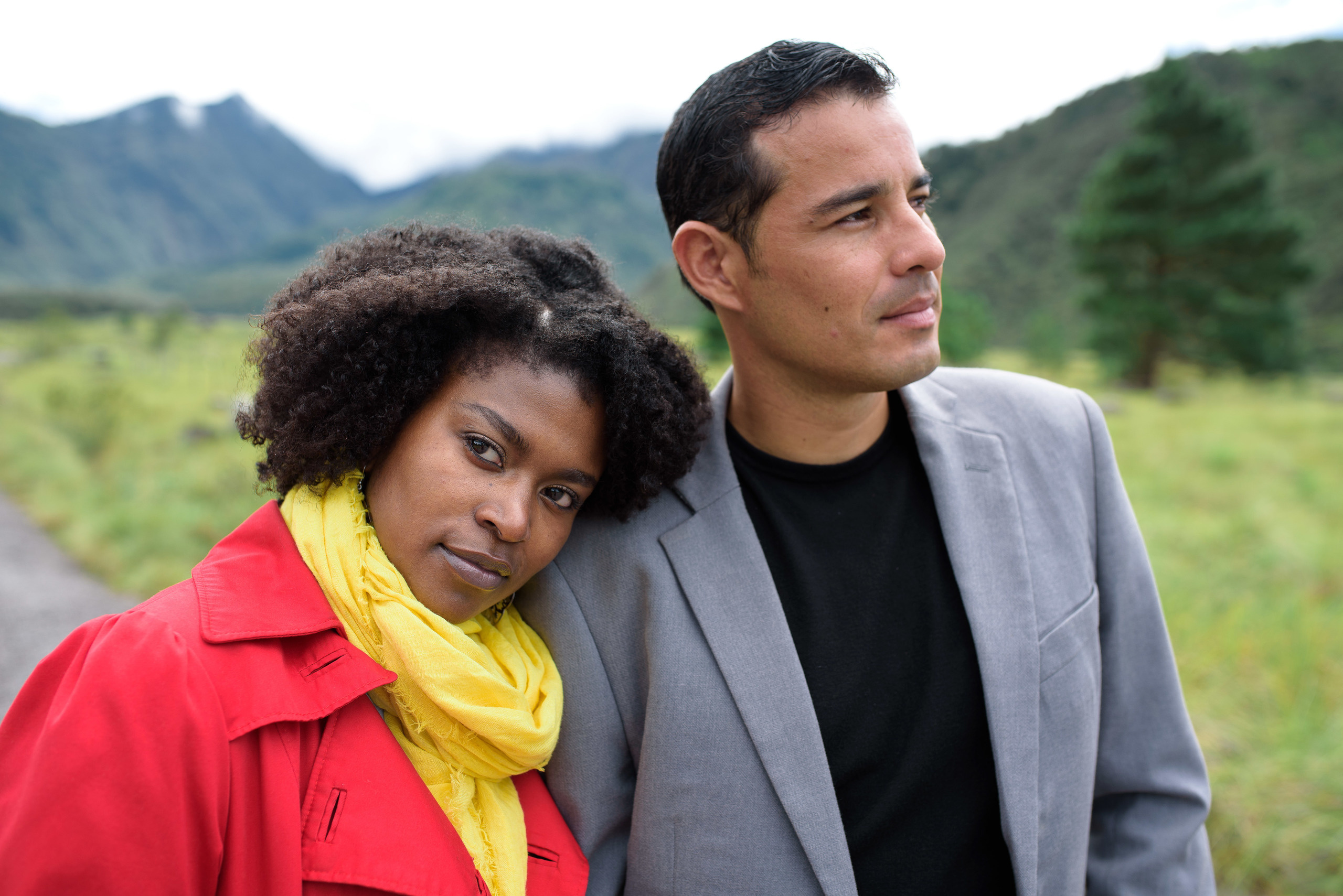 Love story en las faldas de volcán Barú. Fotógrafo familiar, retratos. Panamá, Chiriqui. Ruslán Rusakóv