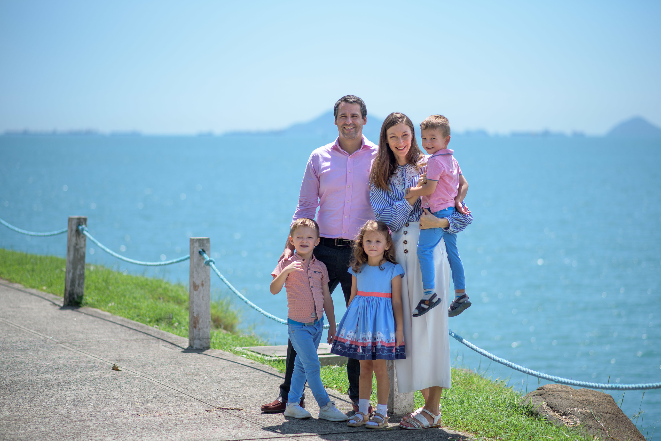 Marina & Makson. Fotógrafo familiar, retratos. Panamá, Chiriqui. Ruslán Rusakóv