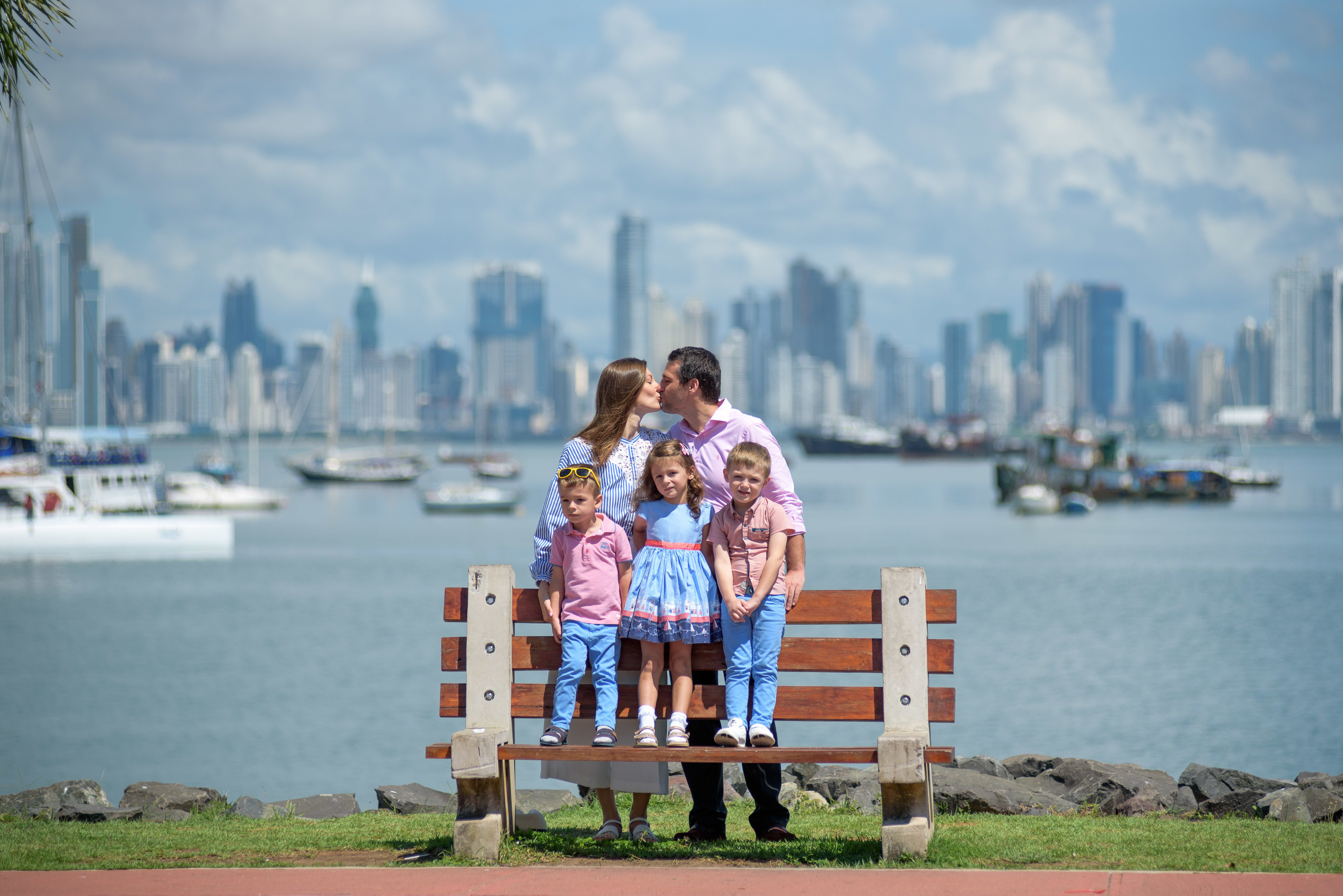 Marina & Makson. Fotógrafo familiar, retratos. Panamá, Chiriqui. Ruslán Rusakóv