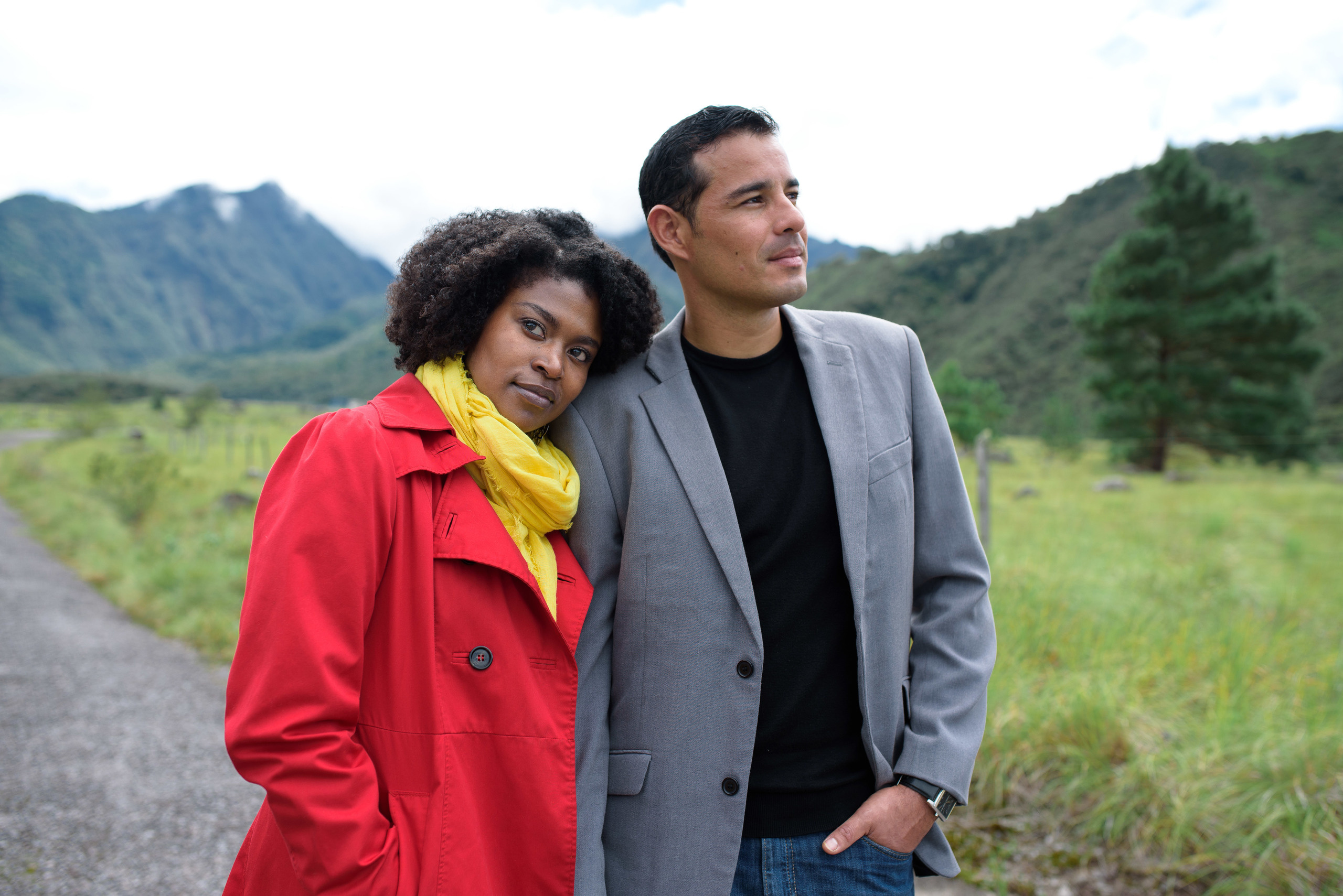Love story en las faldas de volcán Barú. Fotógrafo familiar, retratos. Panamá, Chiriqui. Ruslán Rusakóv