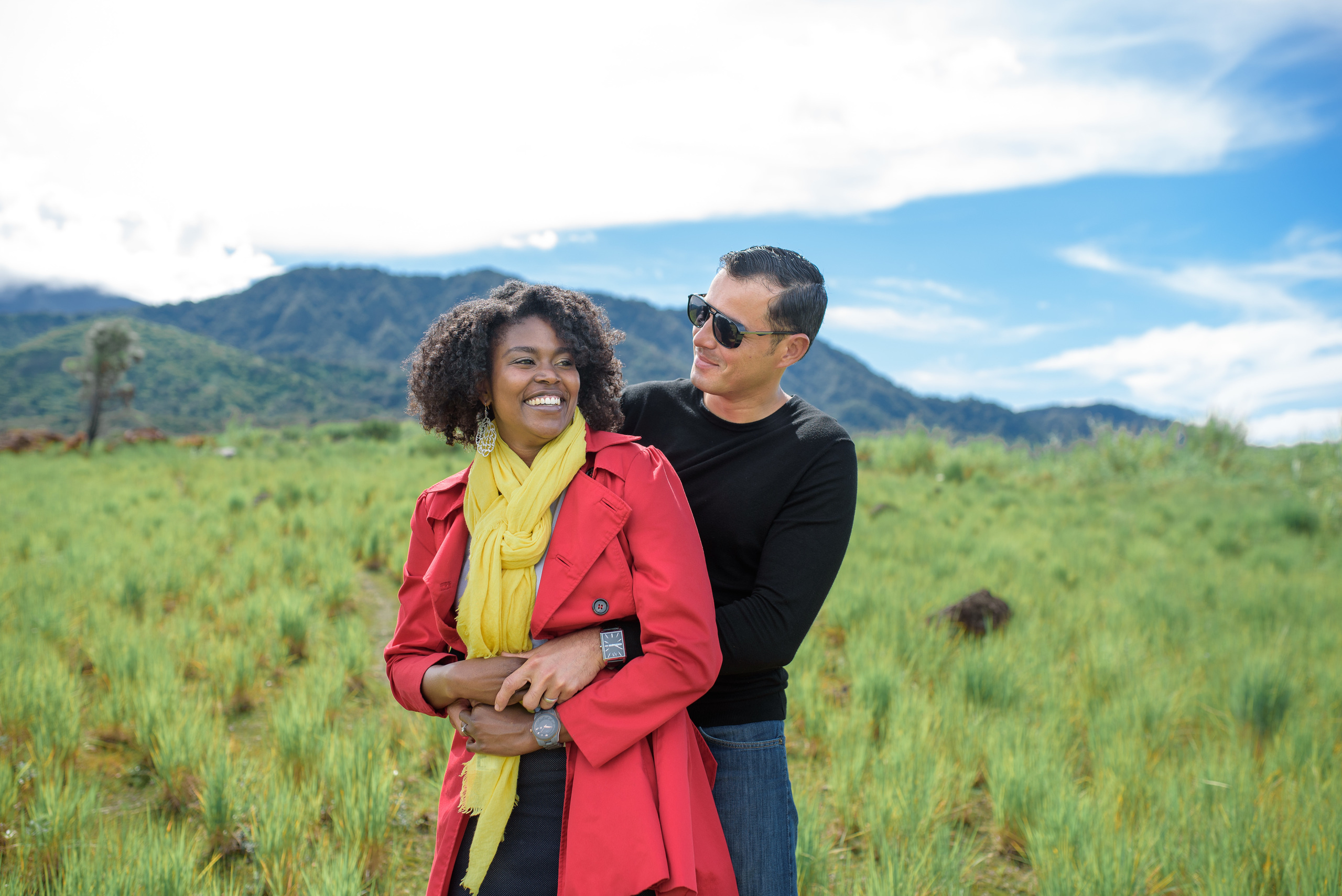 Love story en las faldas de volcán Barú. Fotógrafo familiar, retratos. Panamá, Chiriqui. Ruslán Rusakóv