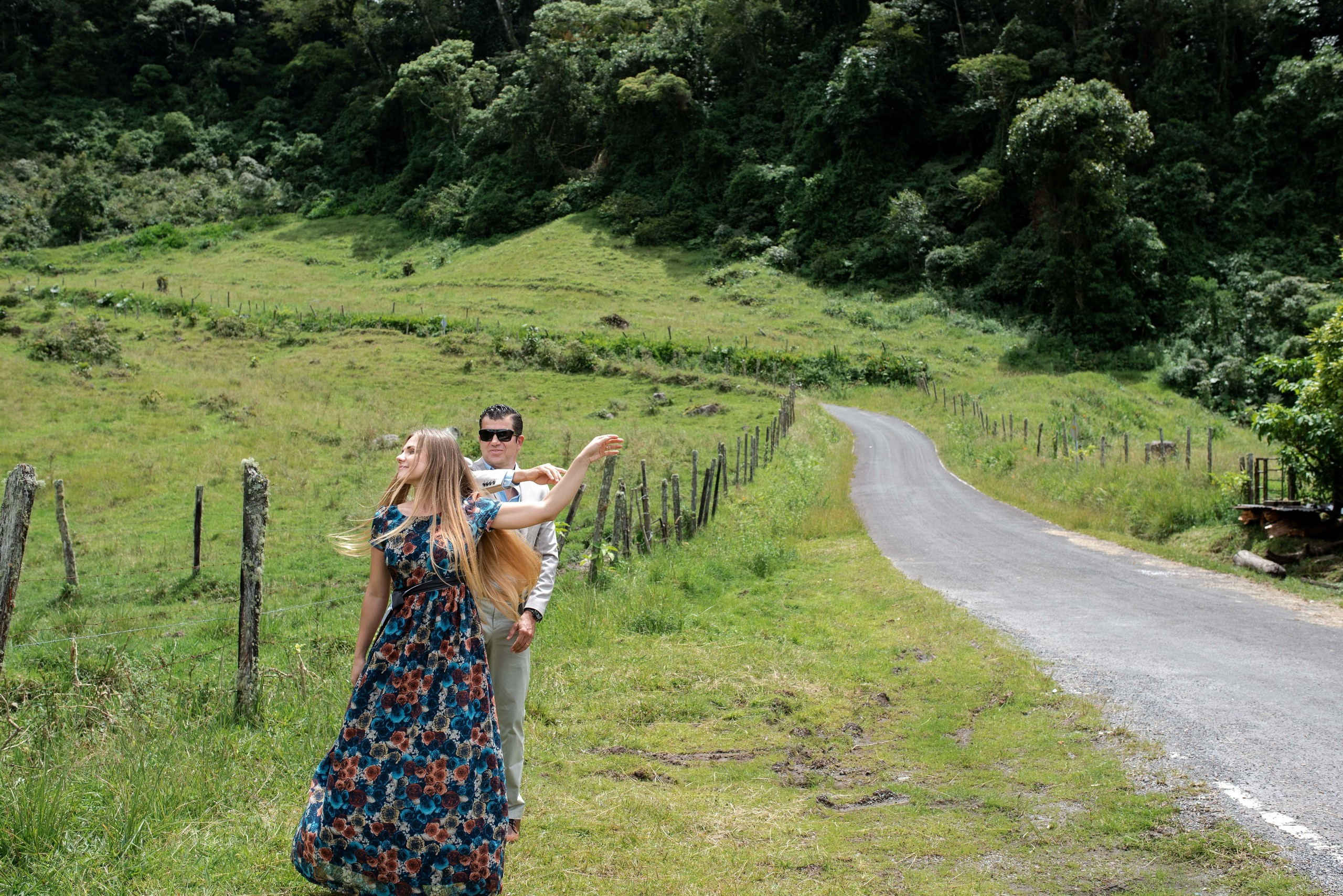 Love story Marco y Anna. Fotógrafo familiar, retratos. Panamá, Chiriqui. Ruslán Rusakóv