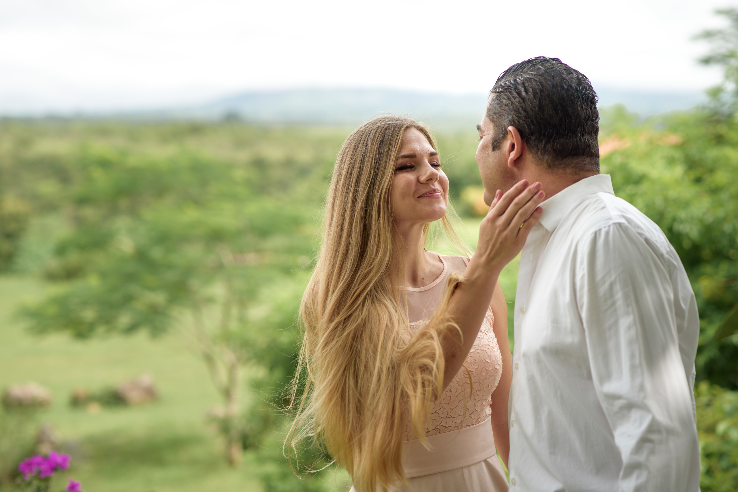 Love story Marco y Anna. Fotógrafo familiar, retratos. Panamá, Chiriqui. Ruslán Rusakóv
