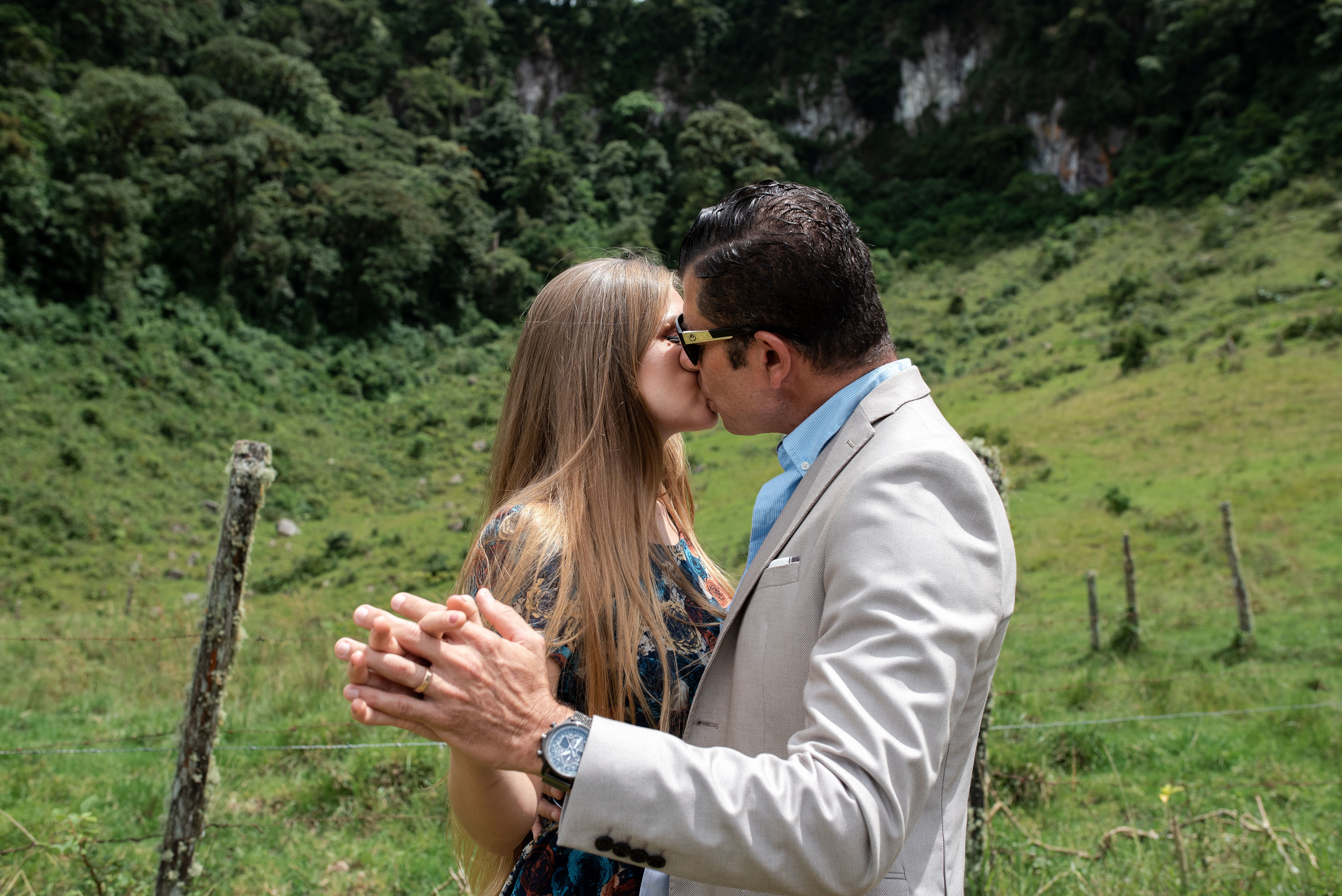 Love story Marco y Anna. Fotógrafo familiar, retratos. Panamá, Chiriqui. Ruslán Rusakóv