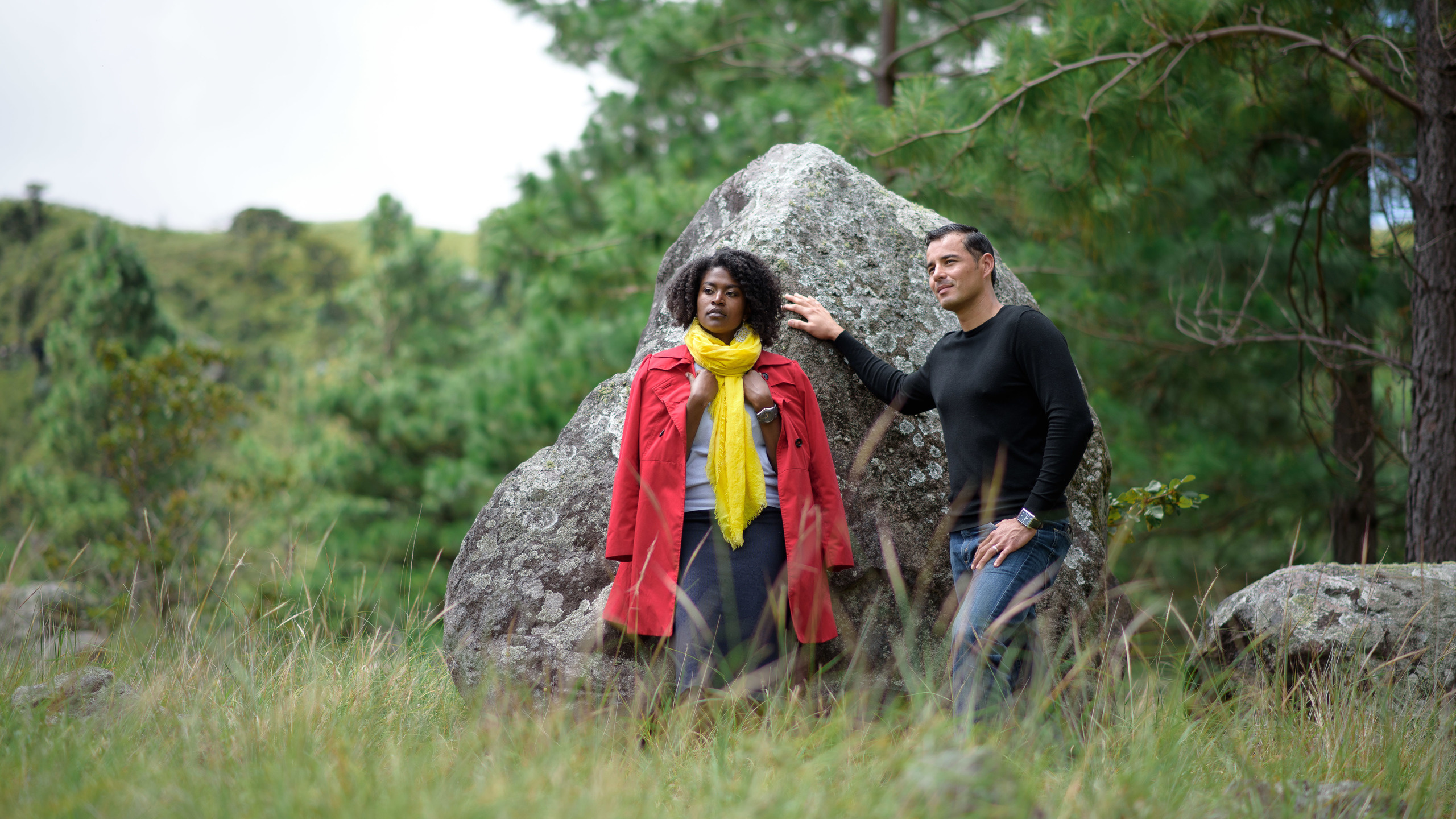 Love story en las faldas de volcán Barú. Fotógrafo familiar, retratos. Panamá, Chiriqui. Ruslán Rusakóv