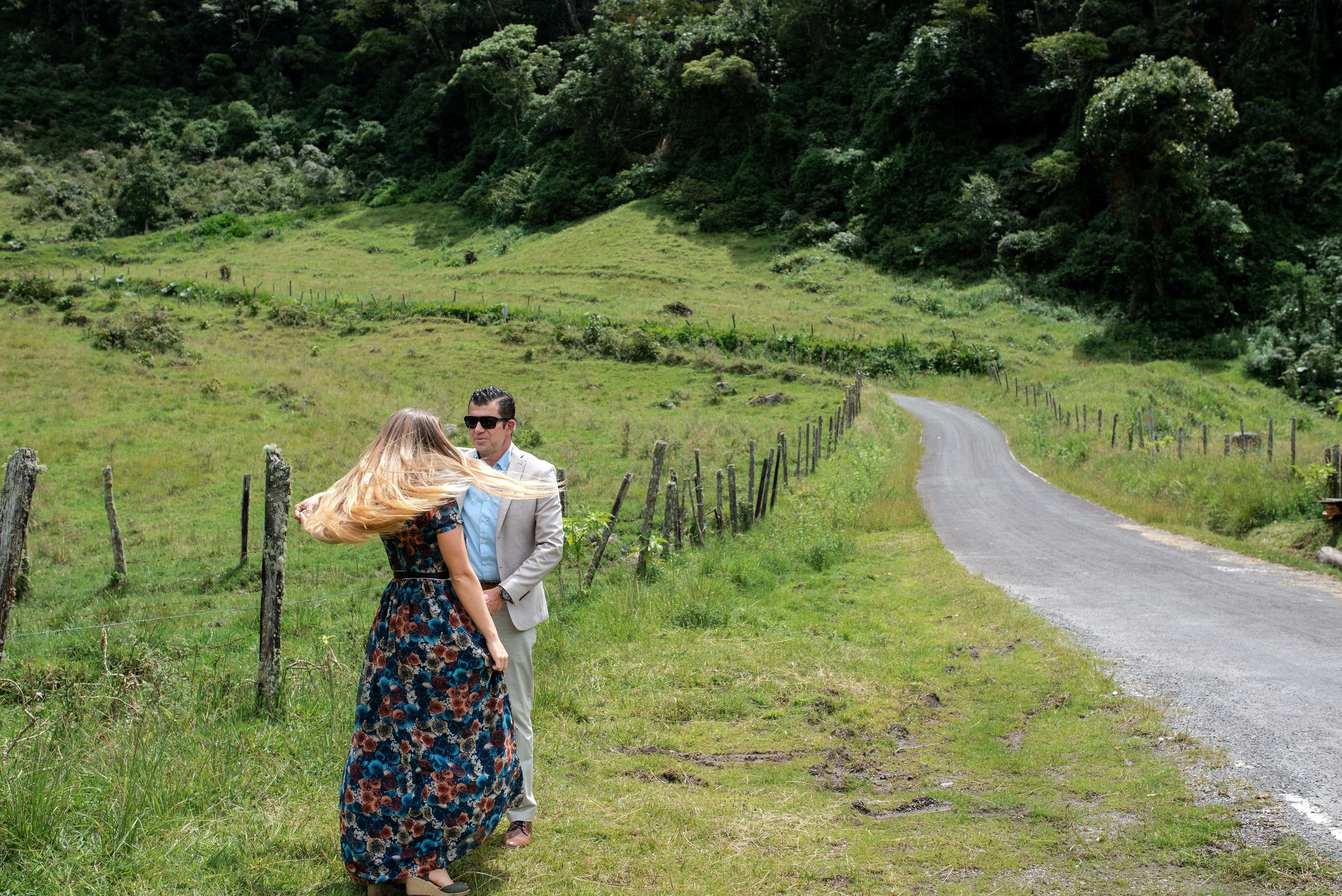Love story Marco y Anna. Fotógrafo familiar, retratos. Panamá, Chiriqui. Ruslán Rusakóv
