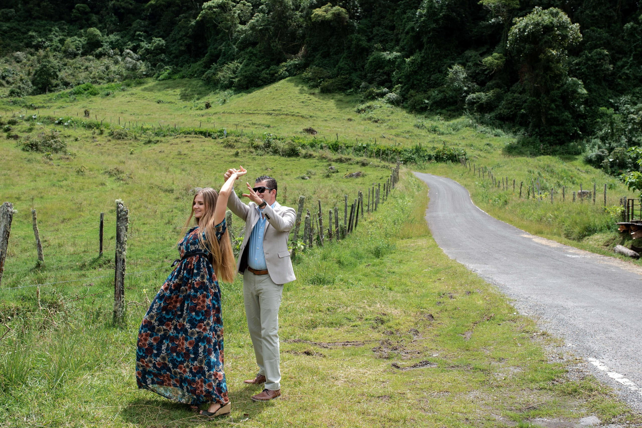 Love story Marco y Anna. Fotógrafo familiar, retratos. Panamá, Chiriqui. Ruslán Rusakóv
