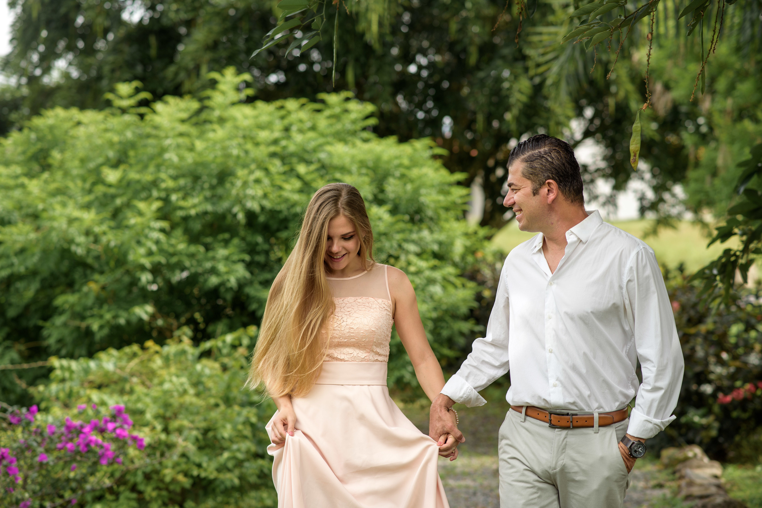 Love story Marco y Anna. Fotógrafo familiar, retratos. Panamá, Chiriqui. Ruslán Rusakóv
