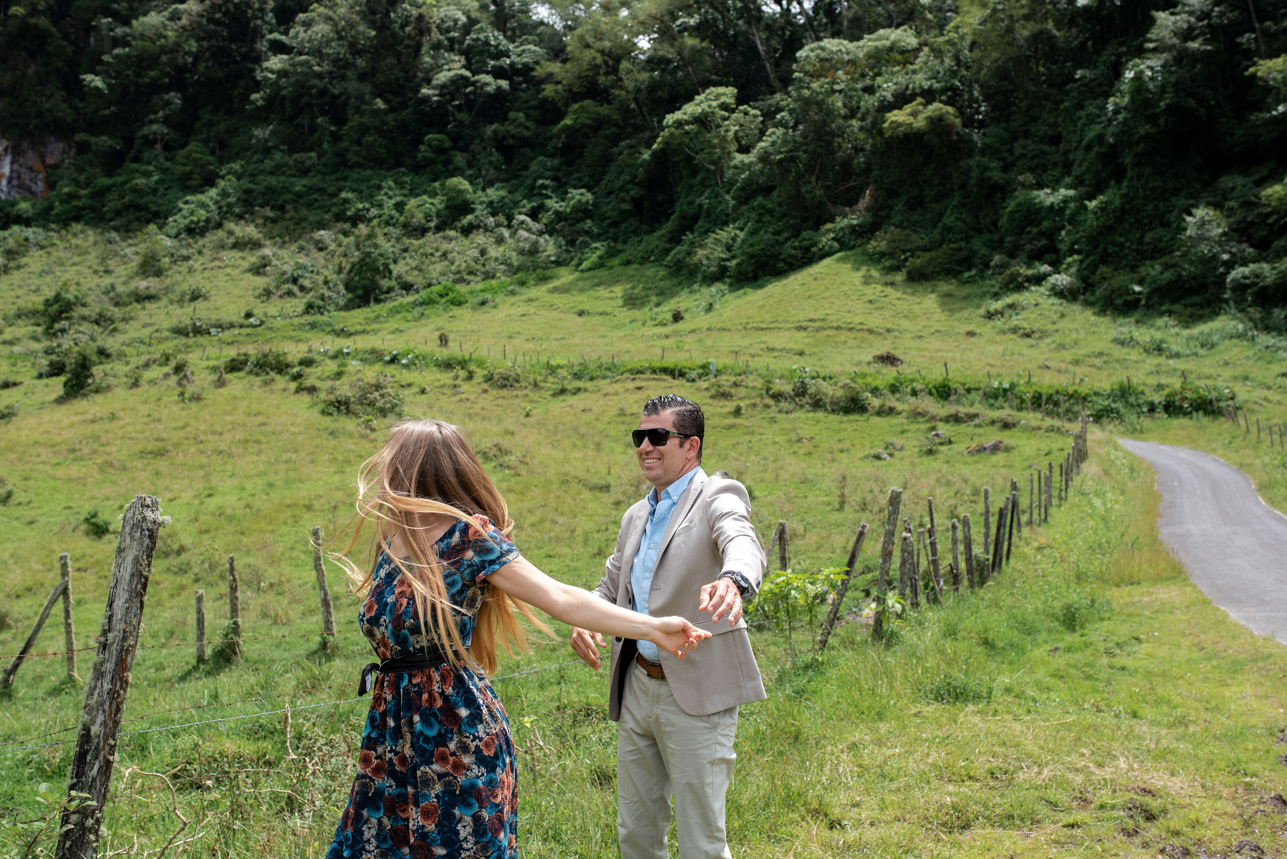 Love story Marco y Anna. Fotógrafo familiar, retratos. Panamá, Chiriqui. Ruslán Rusakóv