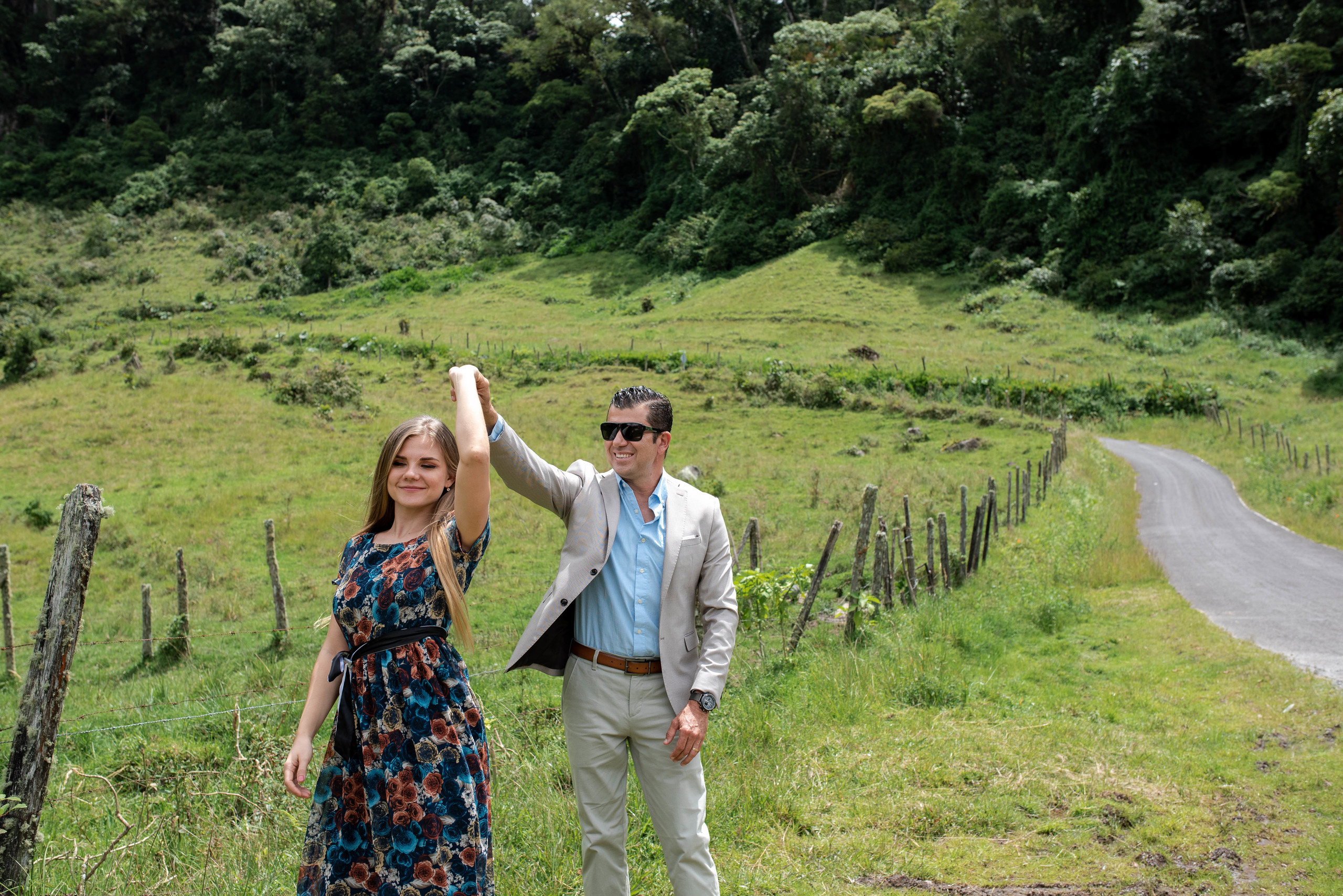 Love story Marco y Anna. Fotógrafo familiar, retratos. Panamá, Chiriqui. Ruslán Rusakóv