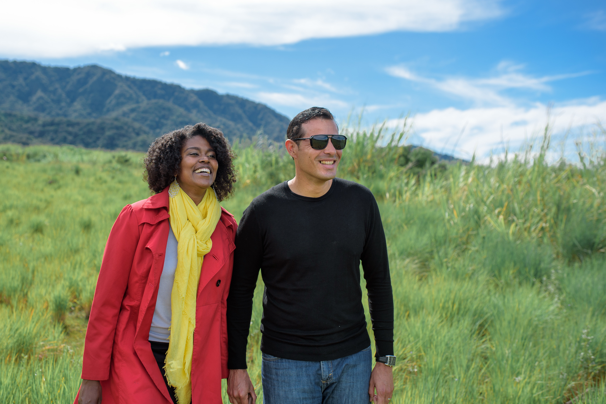 Love story en las faldas de volcán Barú. Fotógrafo familiar, retratos. Panamá, Chiriqui. Ruslán Rusakóv