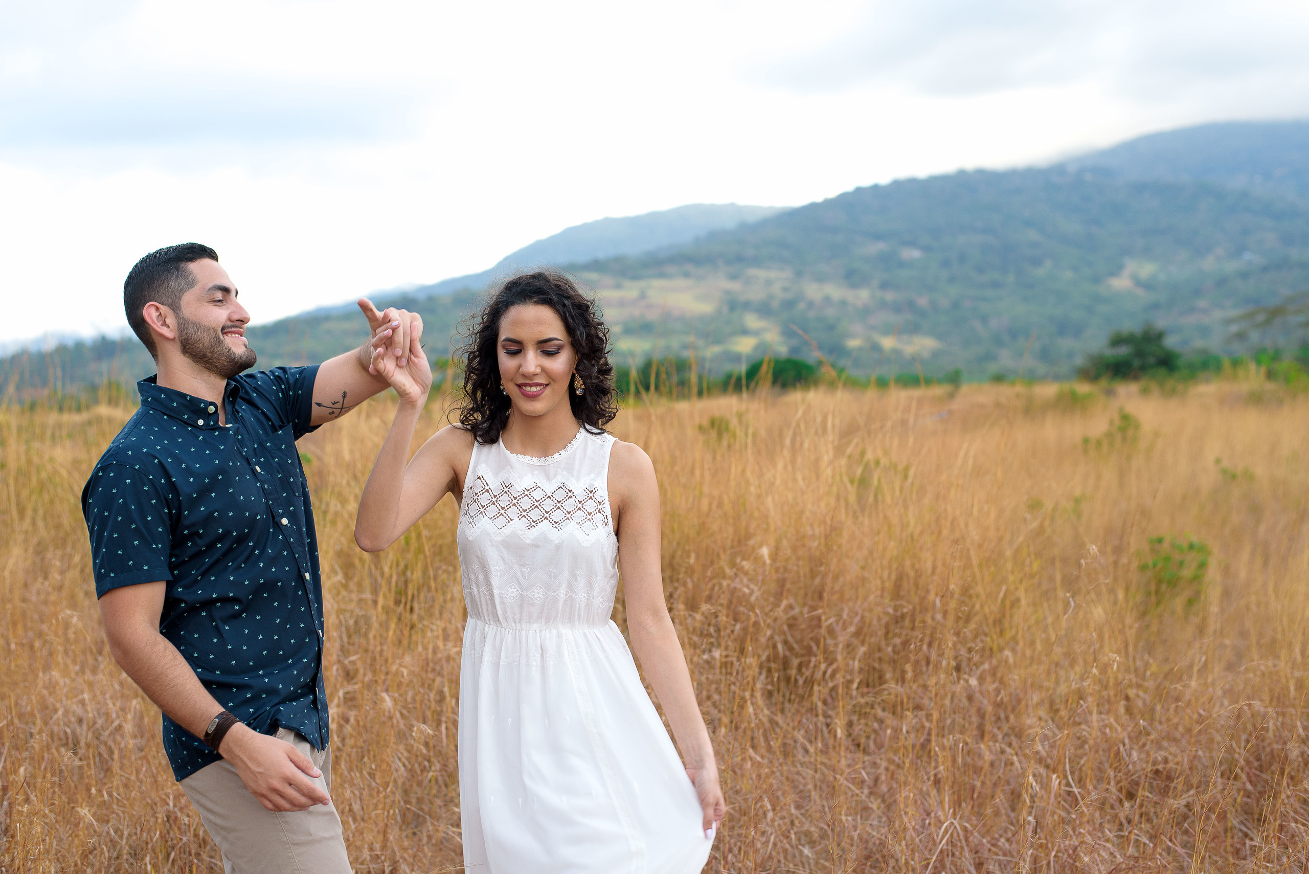 Carlos & Maria. Fotógrafo familiar, retratos. Panamá, Chiriqui. Ruslán Rusakóv