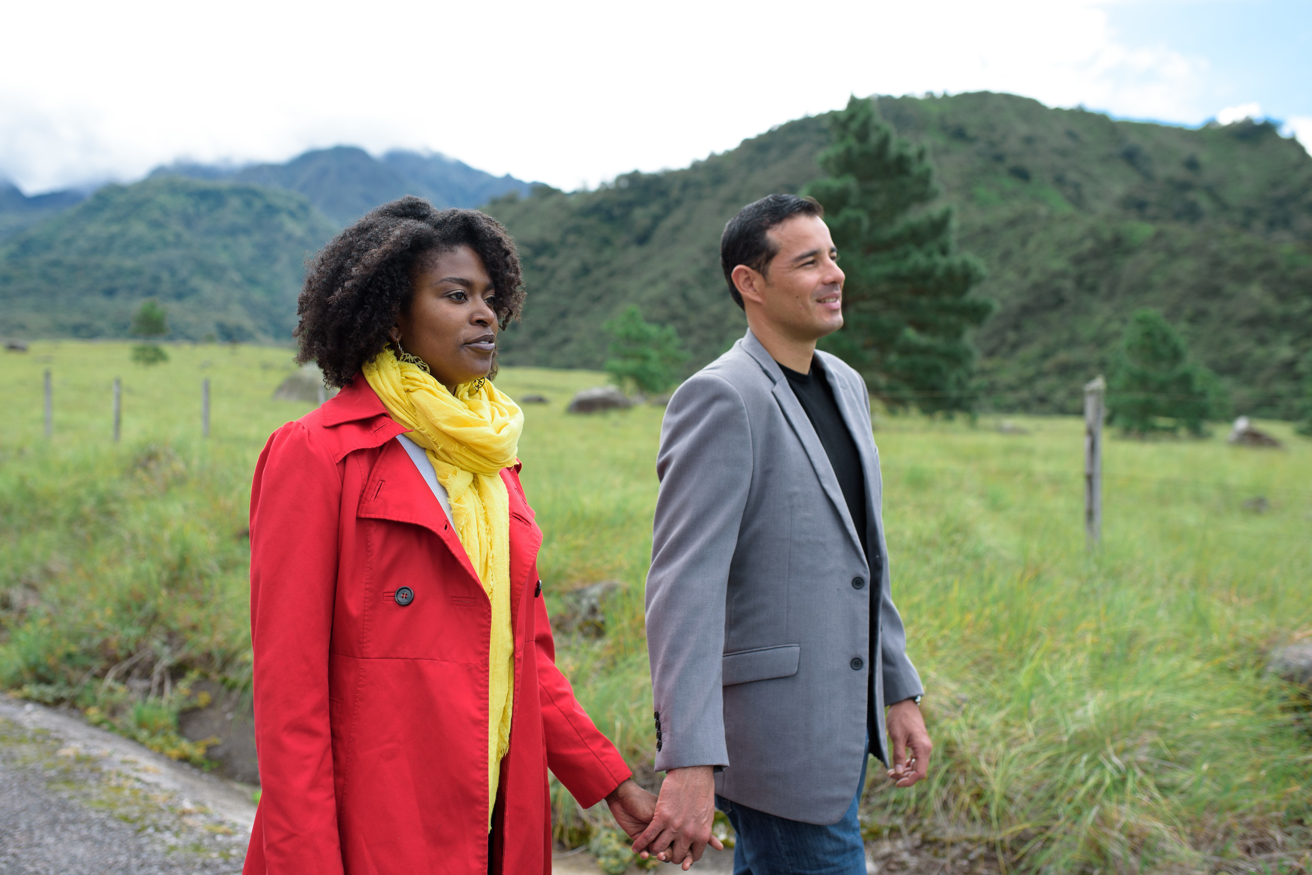 Love story en las faldas de volcán Barú. Fotógrafo familiar, retratos. Panamá, Chiriqui. Ruslán Rusakóv