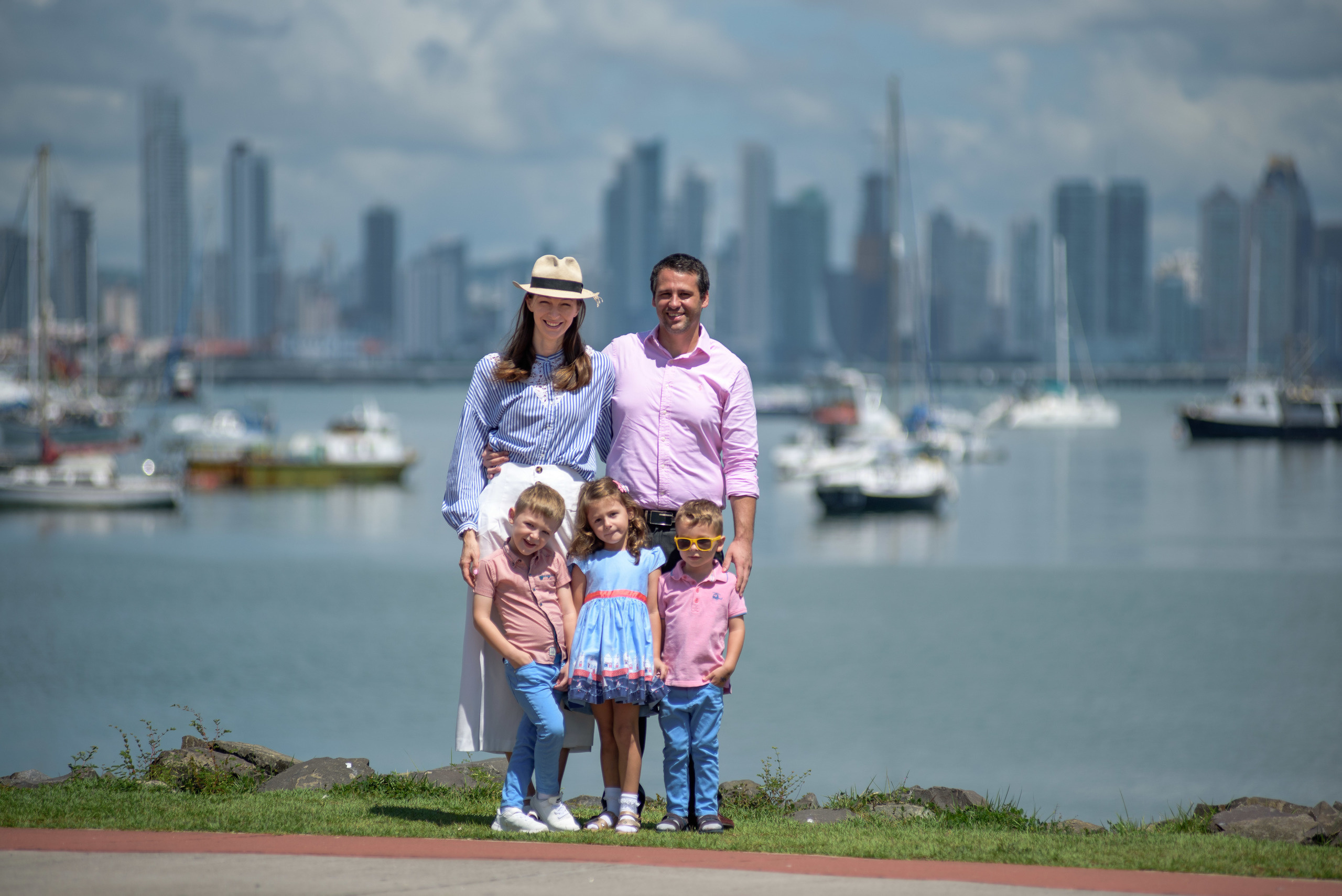 Marina & Makson. Fotógrafo familiar, retratos. Panamá, Chiriqui. Ruslán Rusakóv