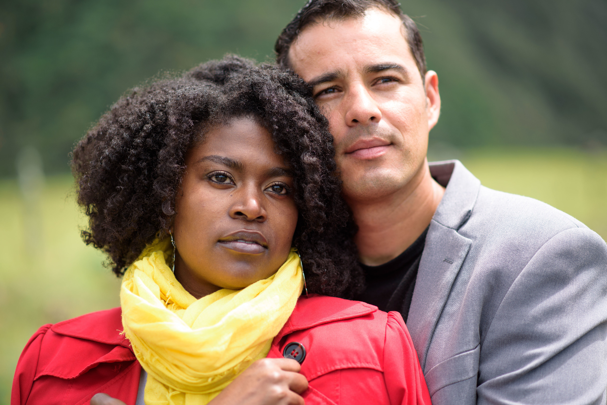 Love story en las faldas de volcán Barú. Fotógrafo familiar, retratos. Panamá, Chiriqui. Ruslán Rusakóv