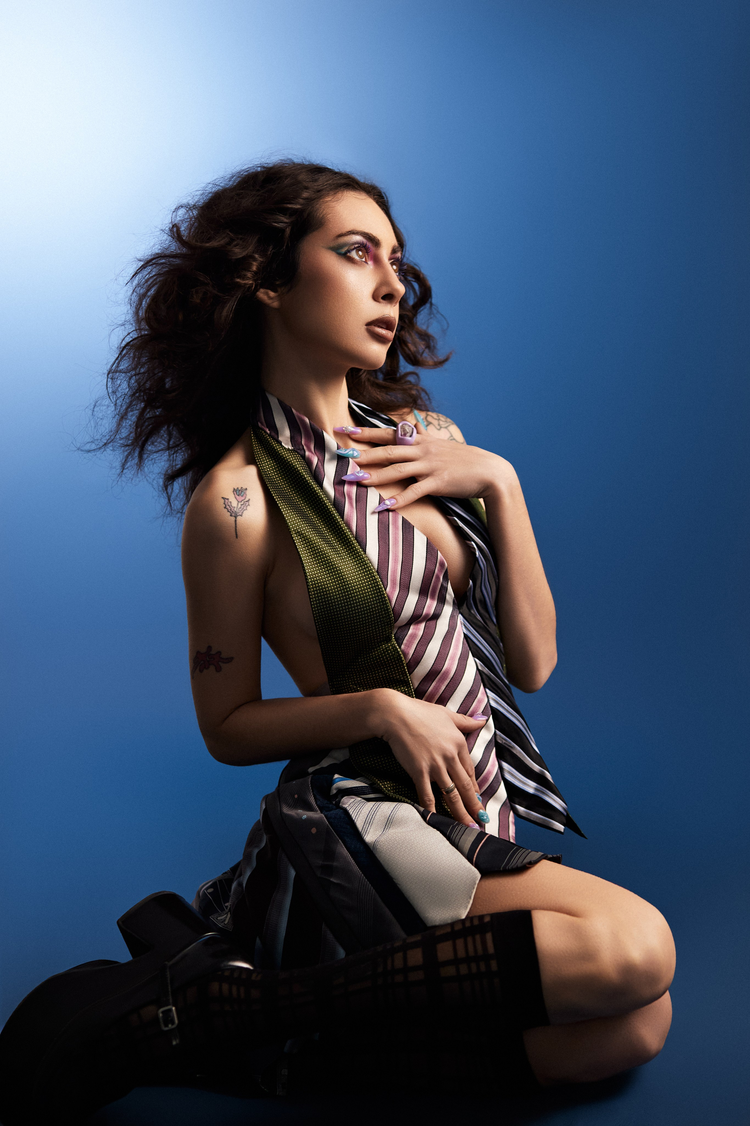 Студийная фотосессия с Юлей в Тбилиси | Женский Fashion-портрет