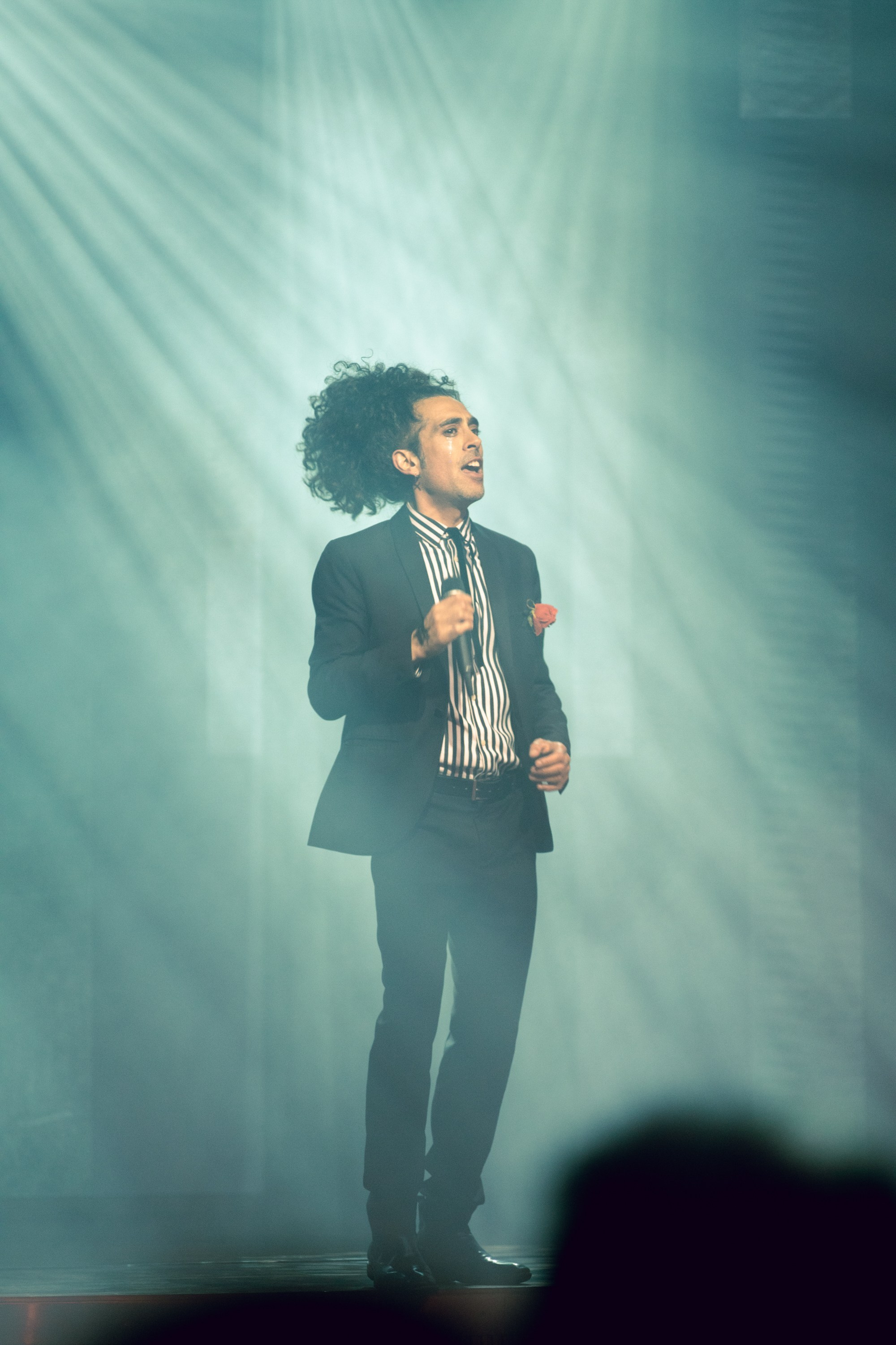 Concert coverage and portraits of the lead singer in Tbilisi. Photographer & videographer in Tbilisi, Georgia