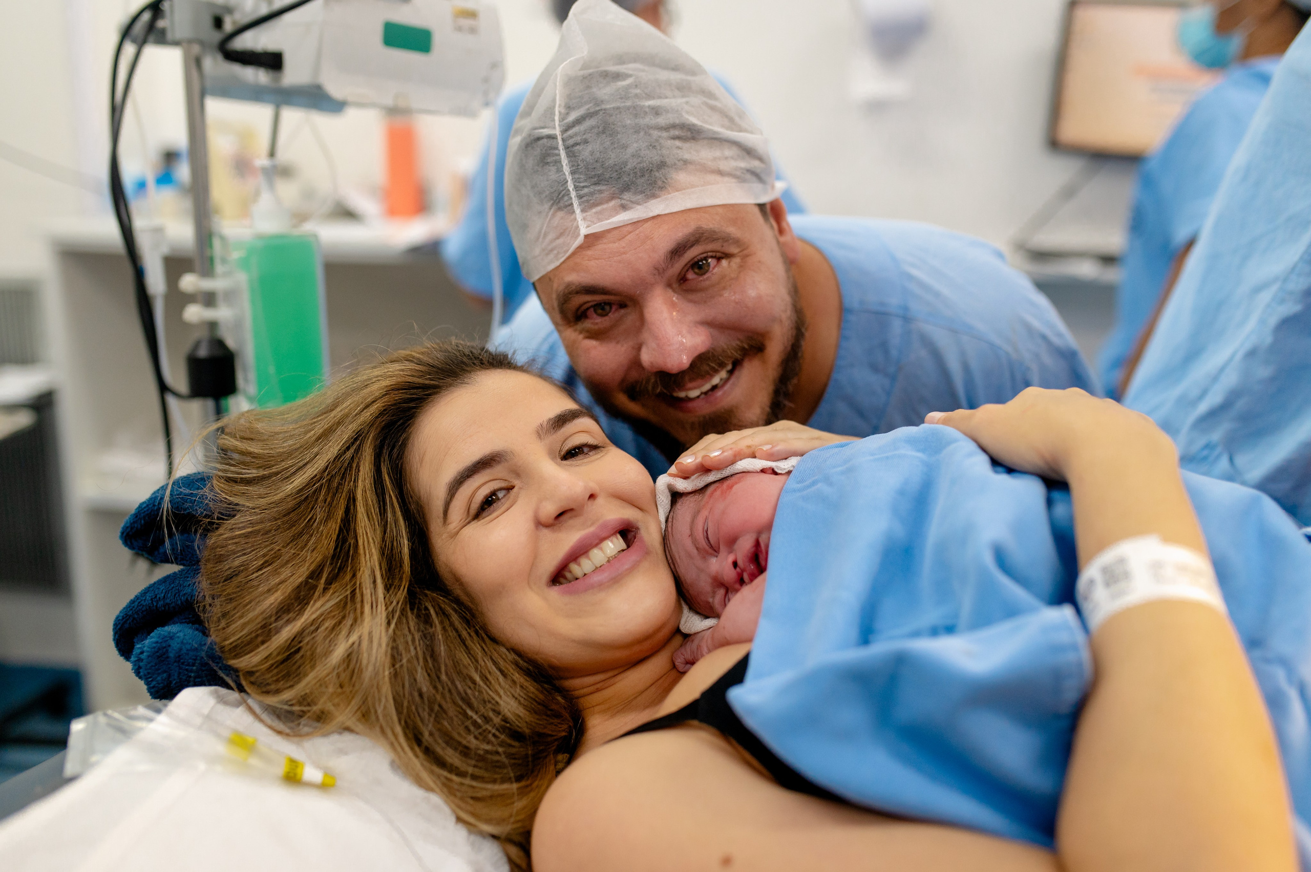 Nascer Luisa. Água Carmim Fotografia