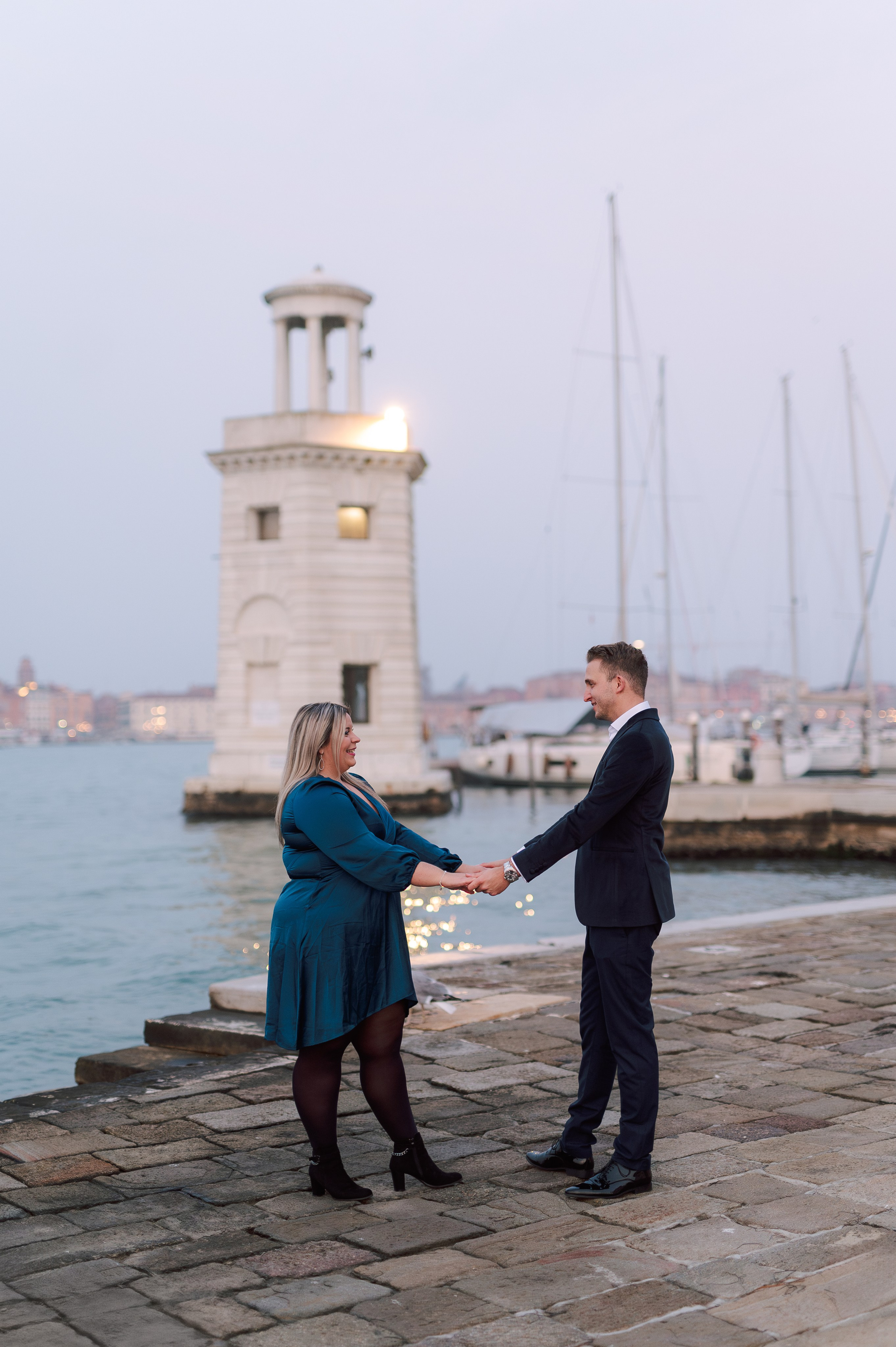 Proposal island San Giorgio. Фотограф в Венеции Anna Terzi
