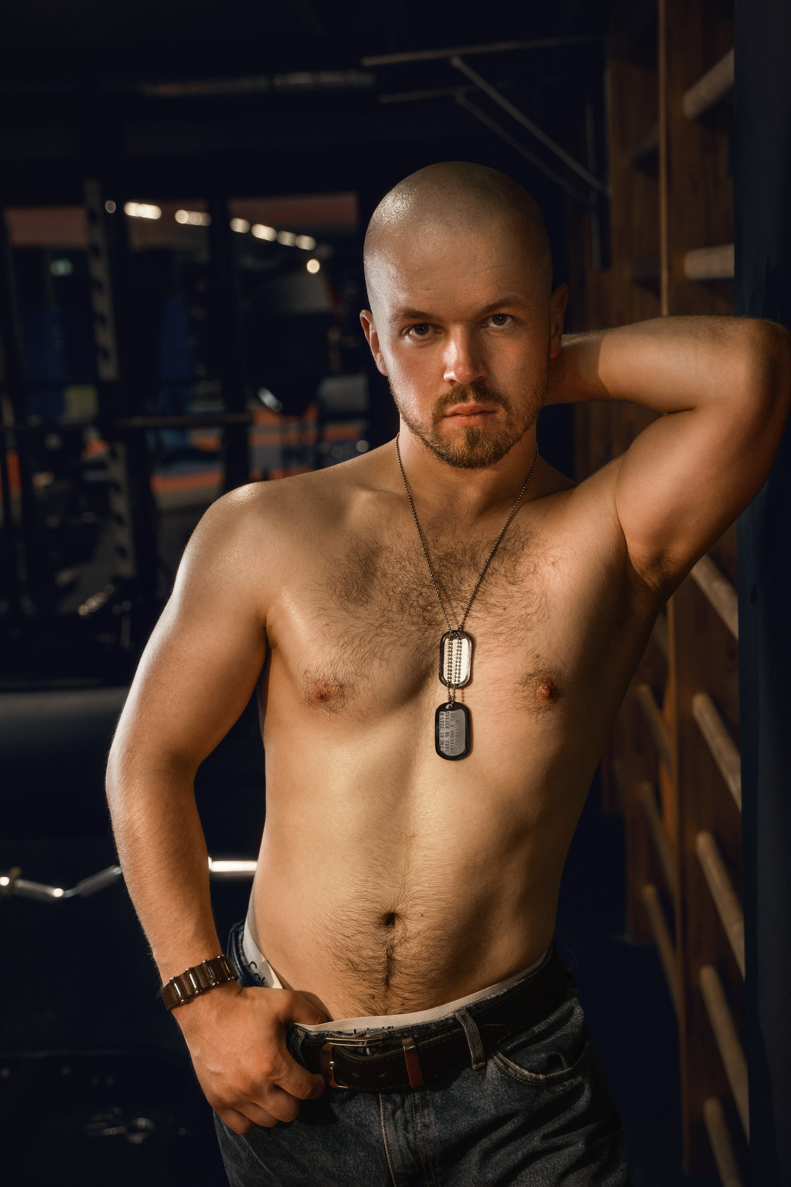 Jay in the boxing gym in Marbella