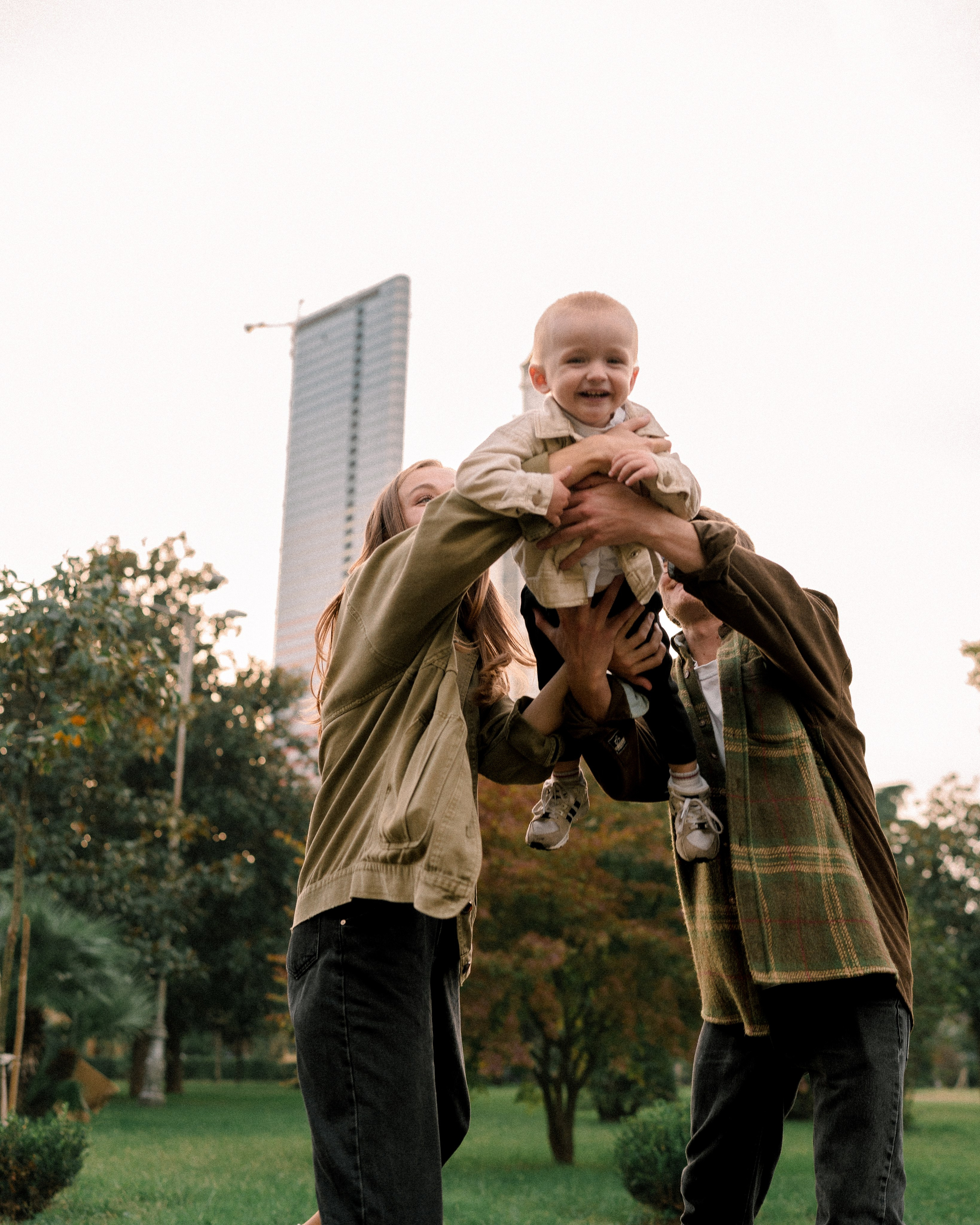 Семейная фотосессия — Мария, Антон и Платон. Портретный и свадебный фотограф в Батуми Валерия Азаренко