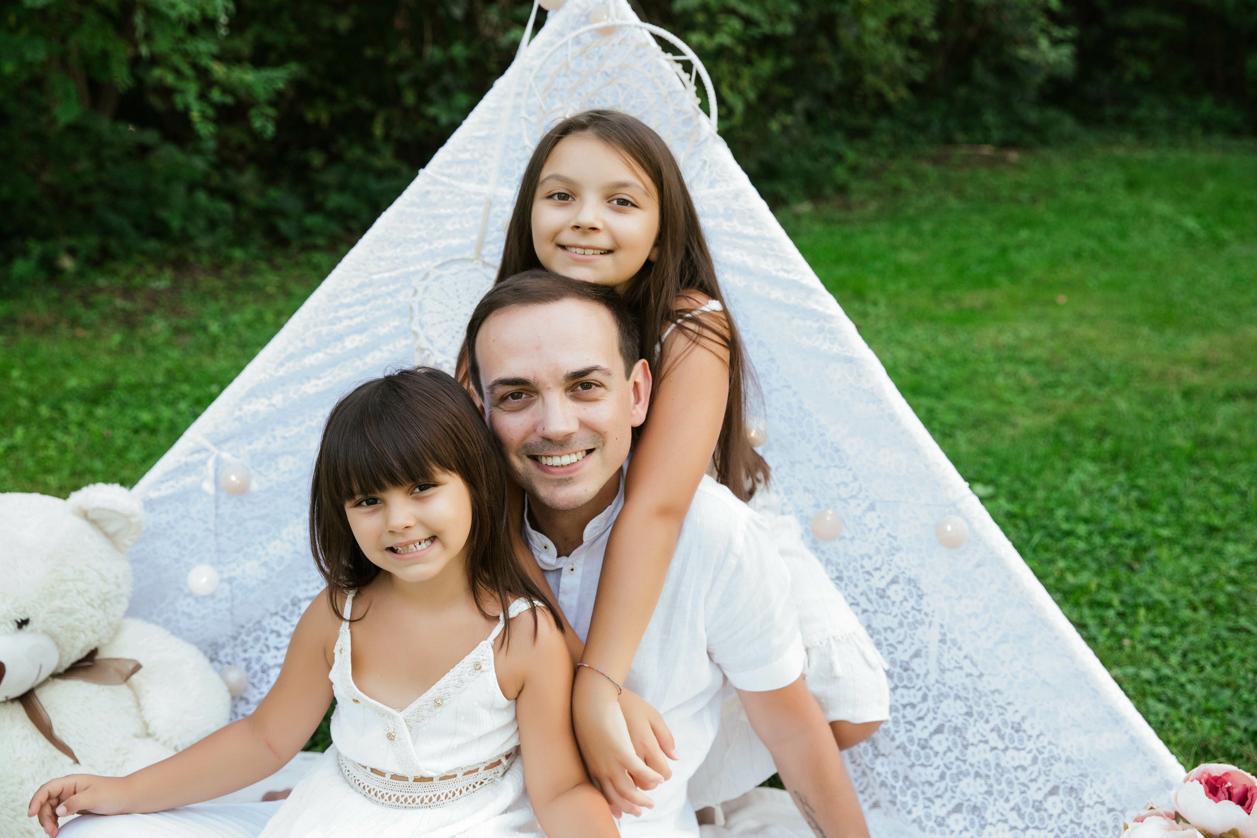 Jennifer e la sua bellissima famiglia. Luci e Capricci Photography