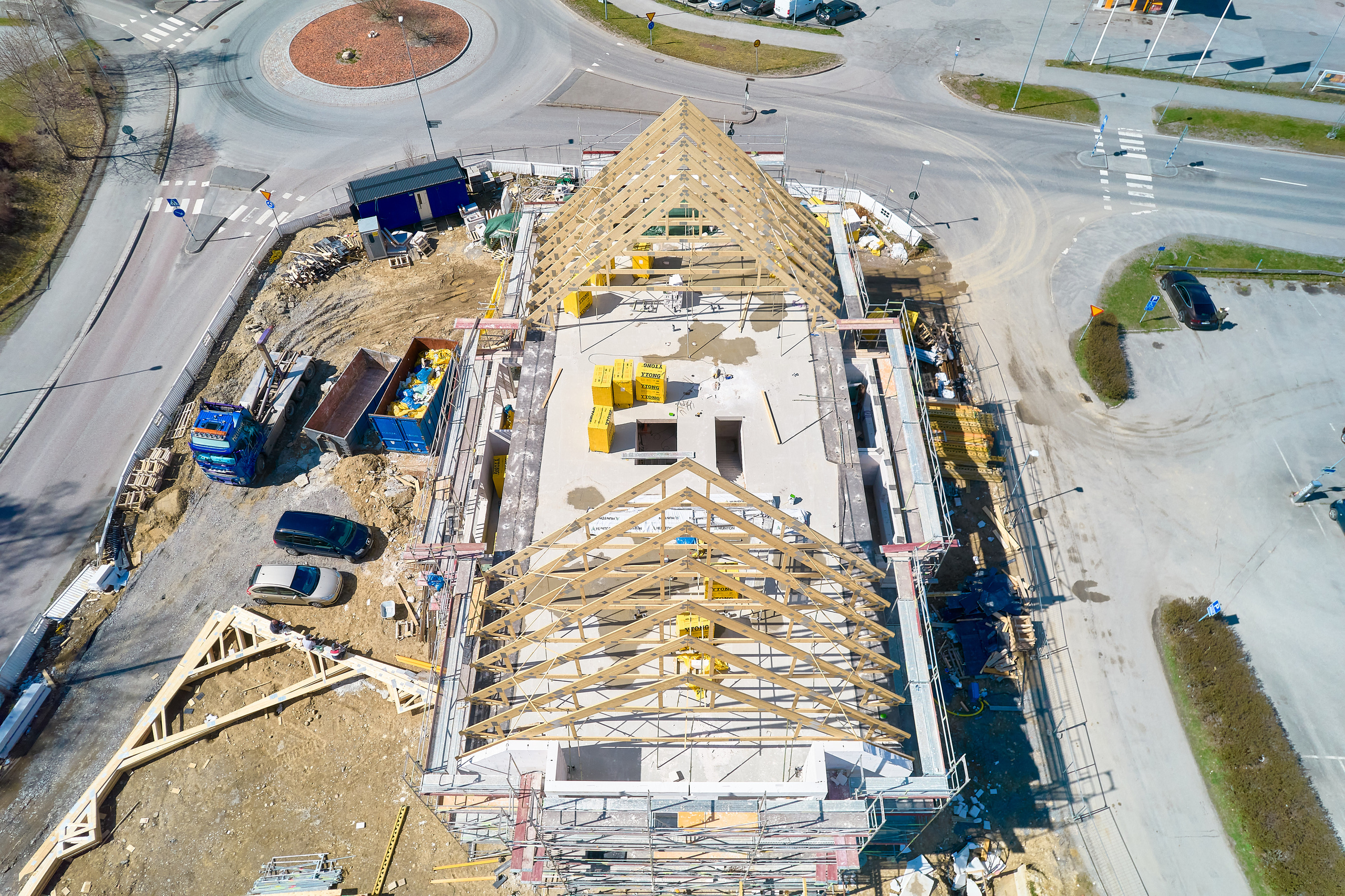 Drönnarefoto. Bröllopsfoto, foto, flygfoto i Stockholm