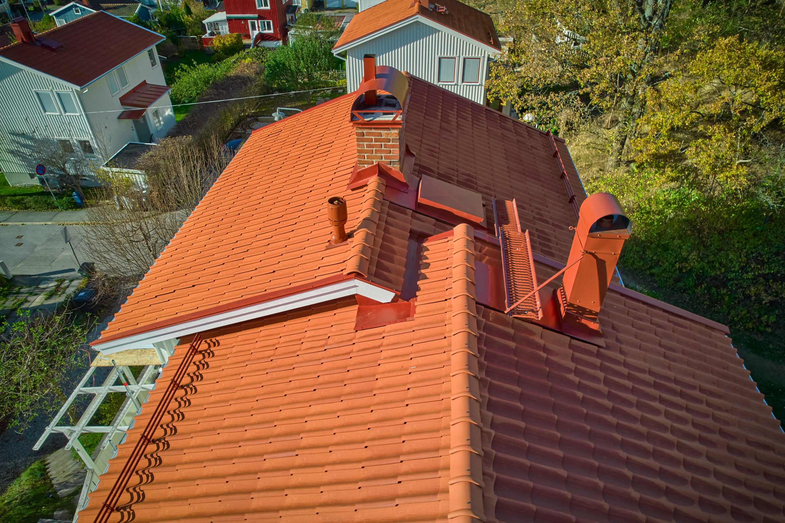 Drönnarefoto. Bröllopsfoto, foto, flygfoto i Stockholm