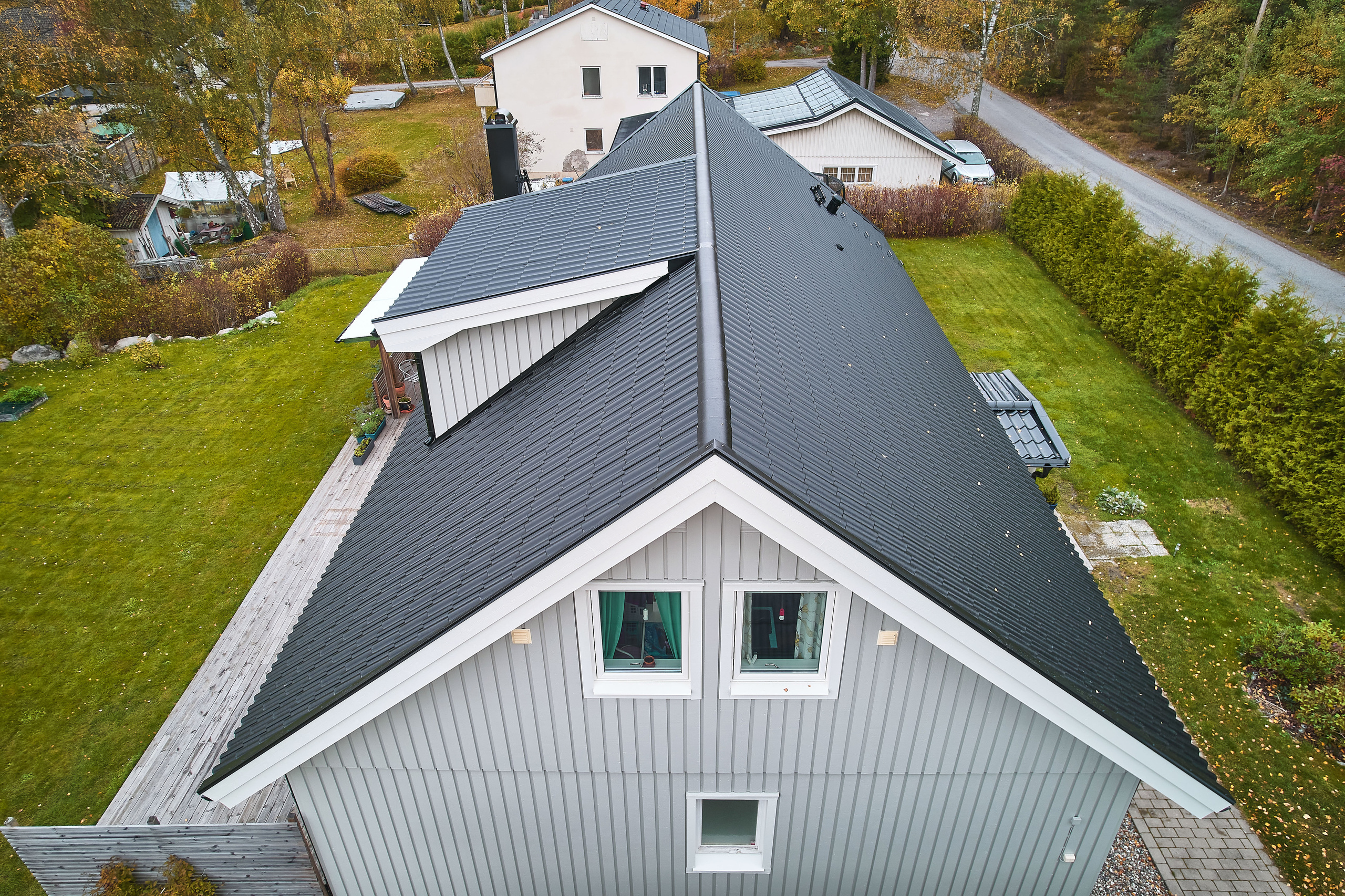 Drönnarefoto. Bröllopsfoto, foto, flygfoto i Stockholm