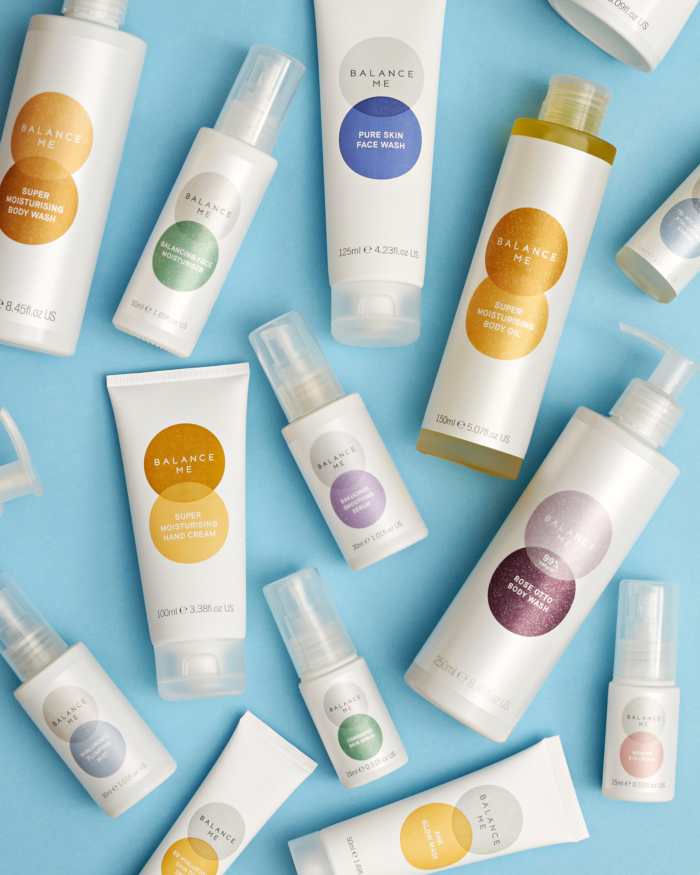 Balance Me Natural Skincare. Photography by @verachange_photo. Retouched by @retouch.jngmariia