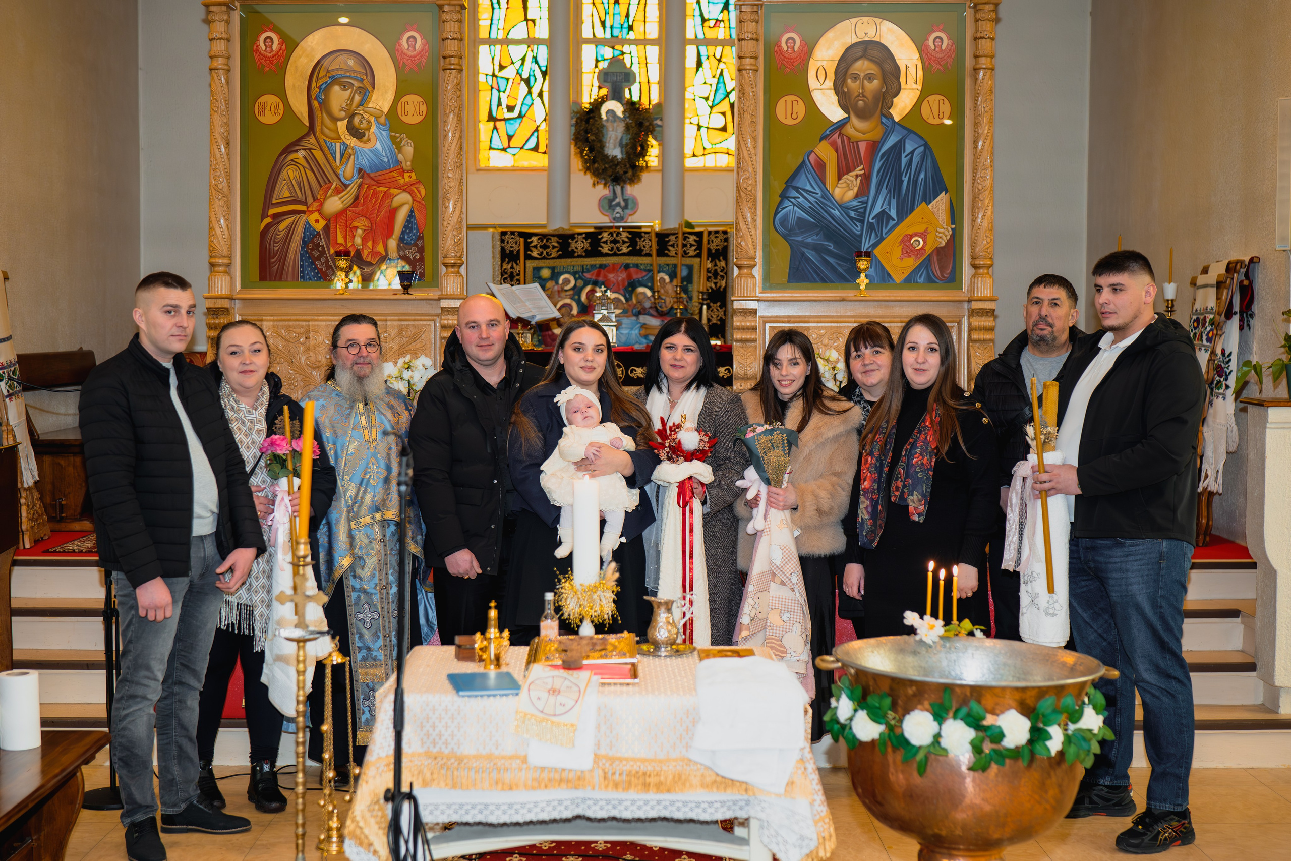Botezul micii printese. Fotograful și Cameramanul familiei dvs în Franța Paul Photographer