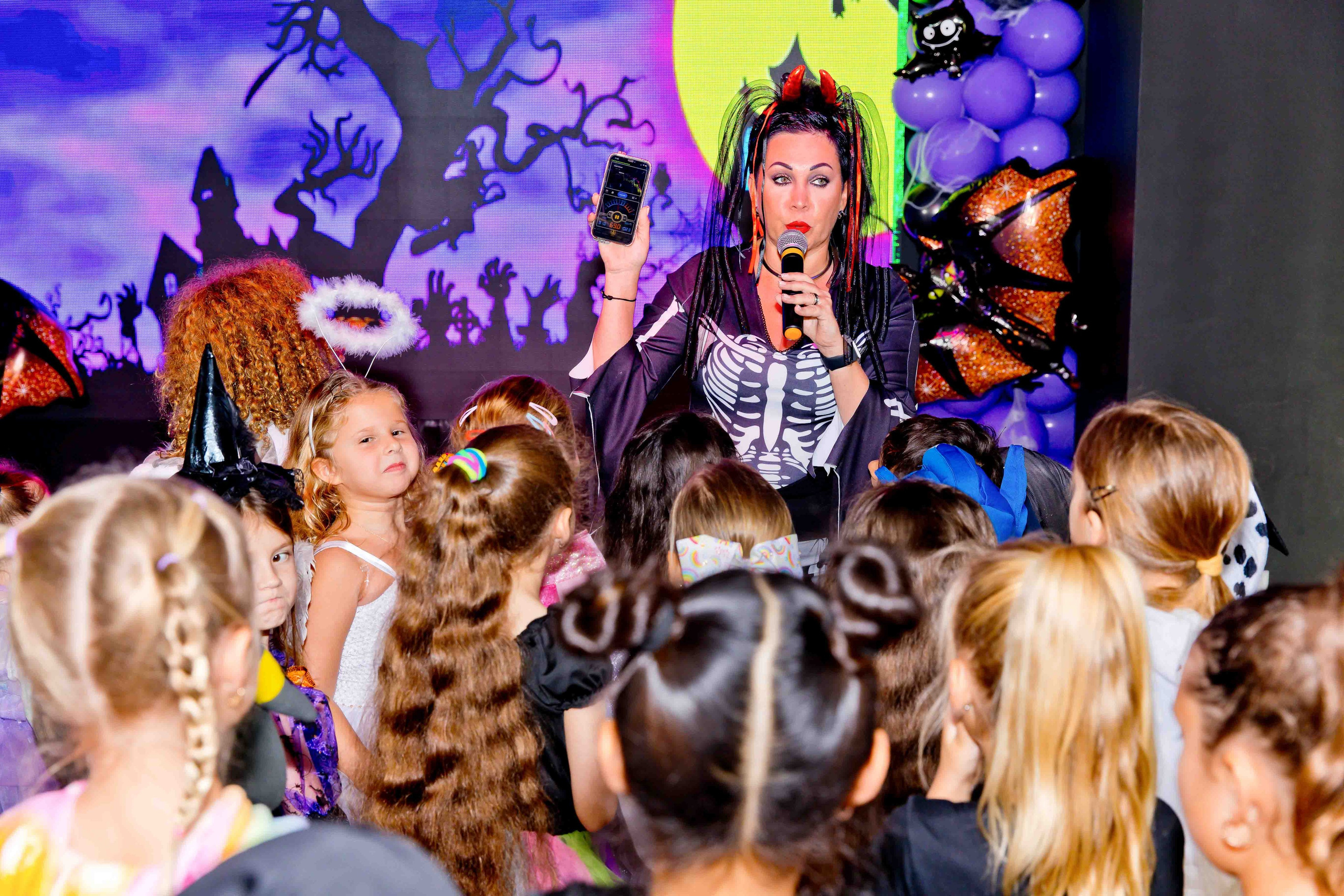 Halloween Vocal Art Studio. Photographer Julia Makoveeva