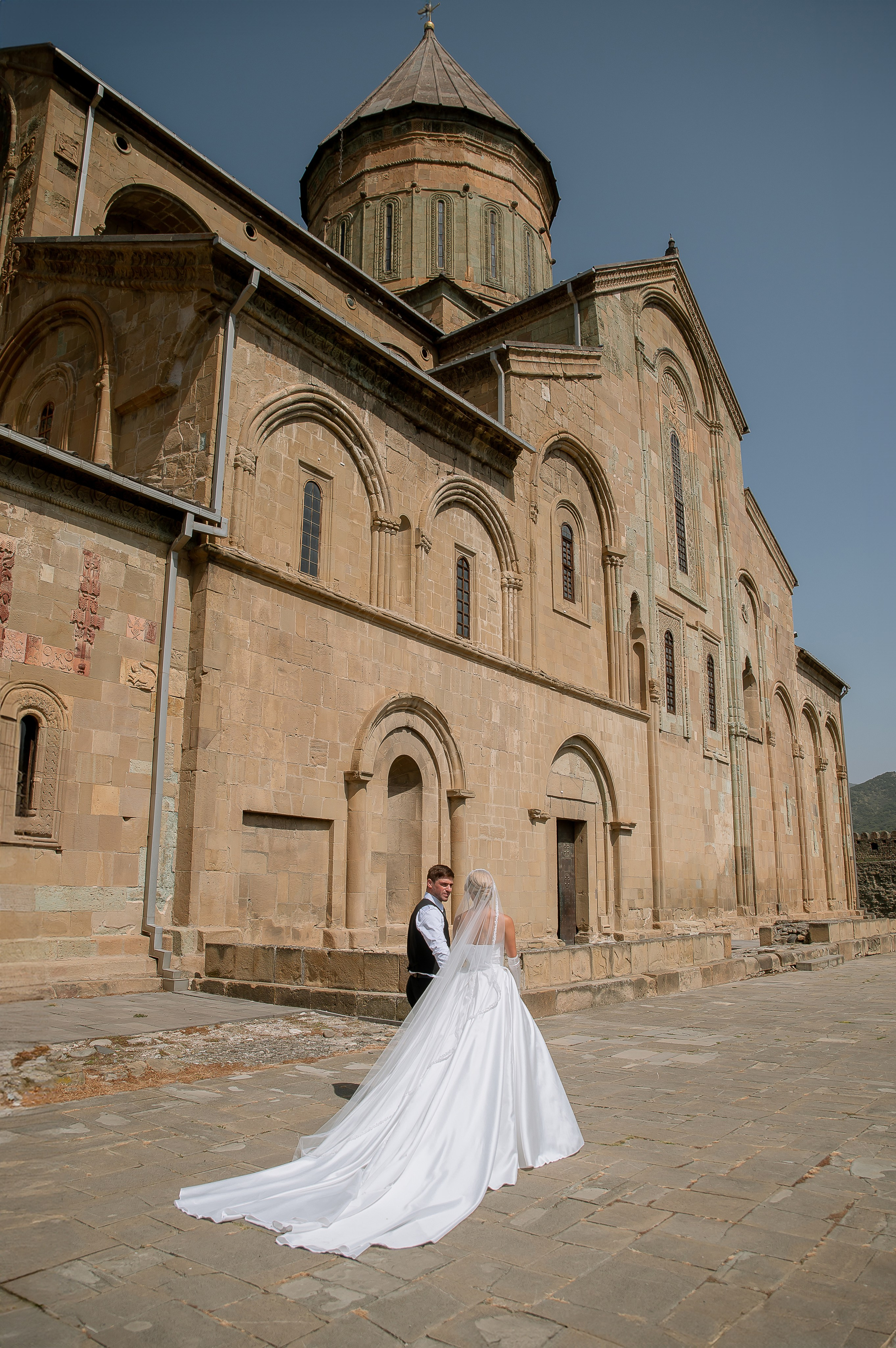 Венчание в Светицховели. Свадебный и семейный фотограф Екатерина Шестакова
