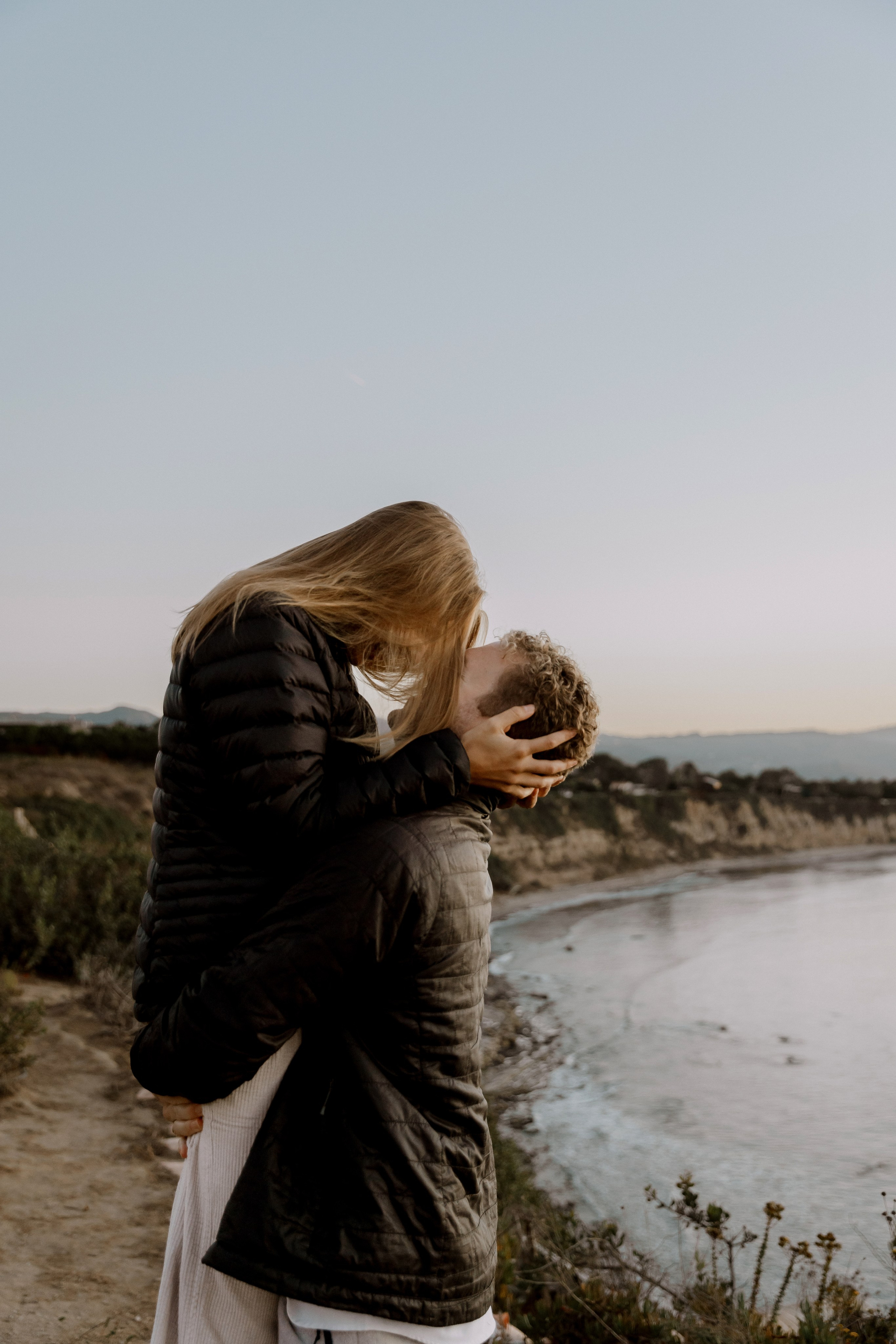 Surprise Proposal at Sunrise at Point Dume, Malibu | Taya Frank. Southern California Family and Couple Photographer