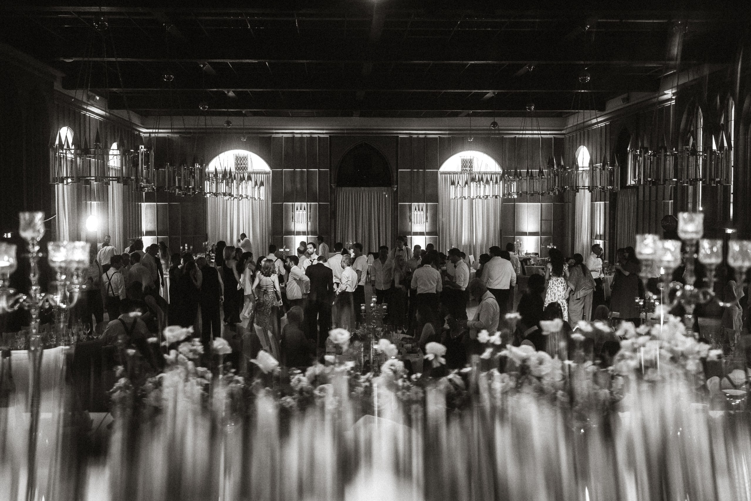 Live music with piano and cello during the reception