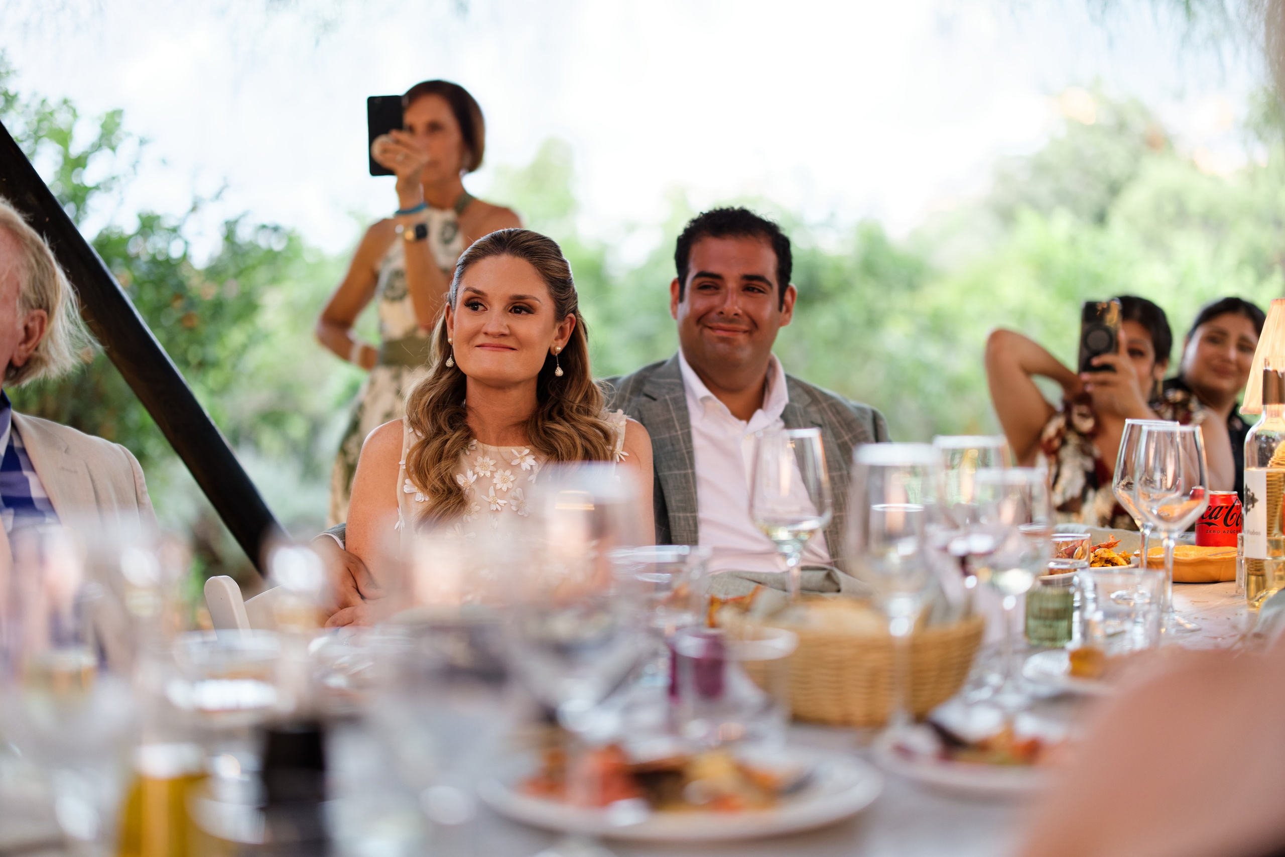 Welcome dinner of Gracie & Joe at Gran Villa Rosa