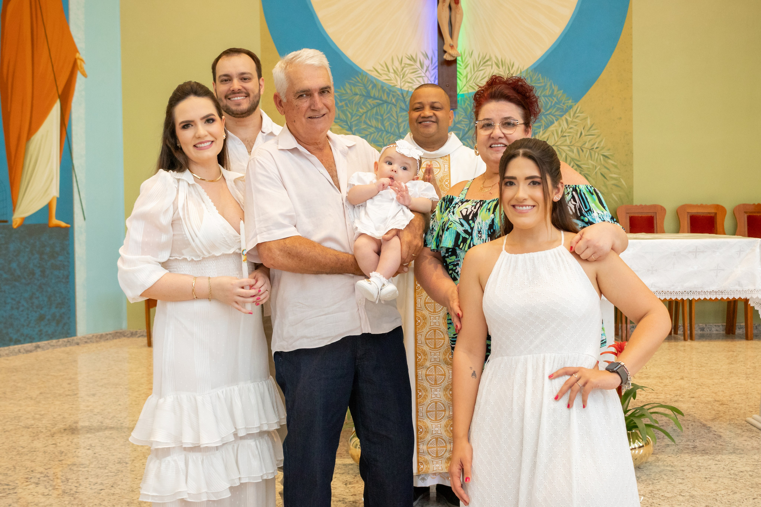 Luísa — Batizado. Principal