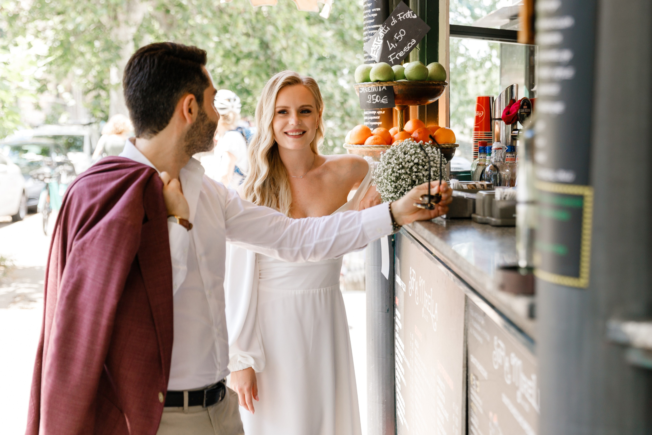 Elopement in Rome. Andrea and Maria. Photorome.com