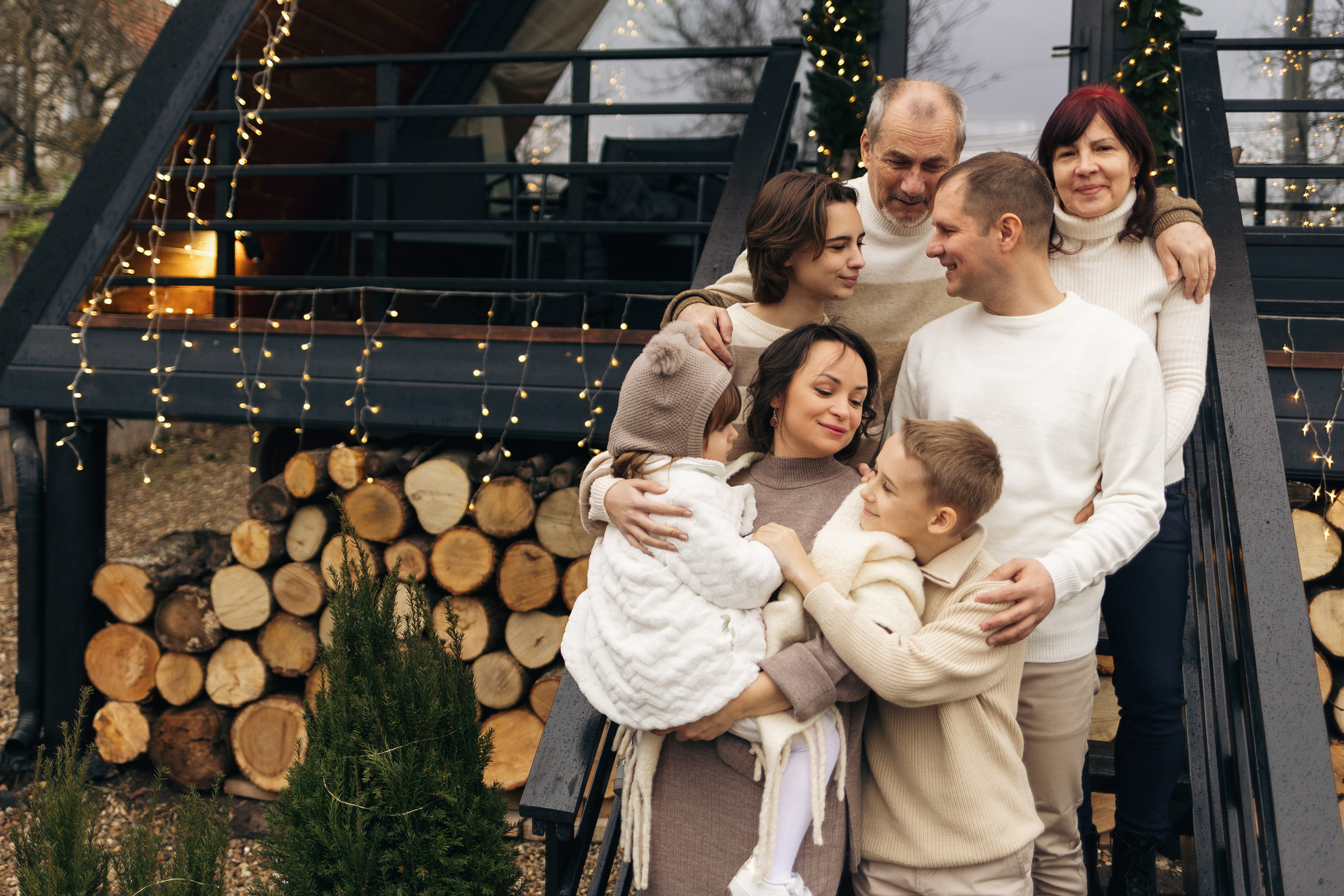 Lebedev's family Christmas 2025. Семейный фотограф в Кишинёве Пулькина Ольга
