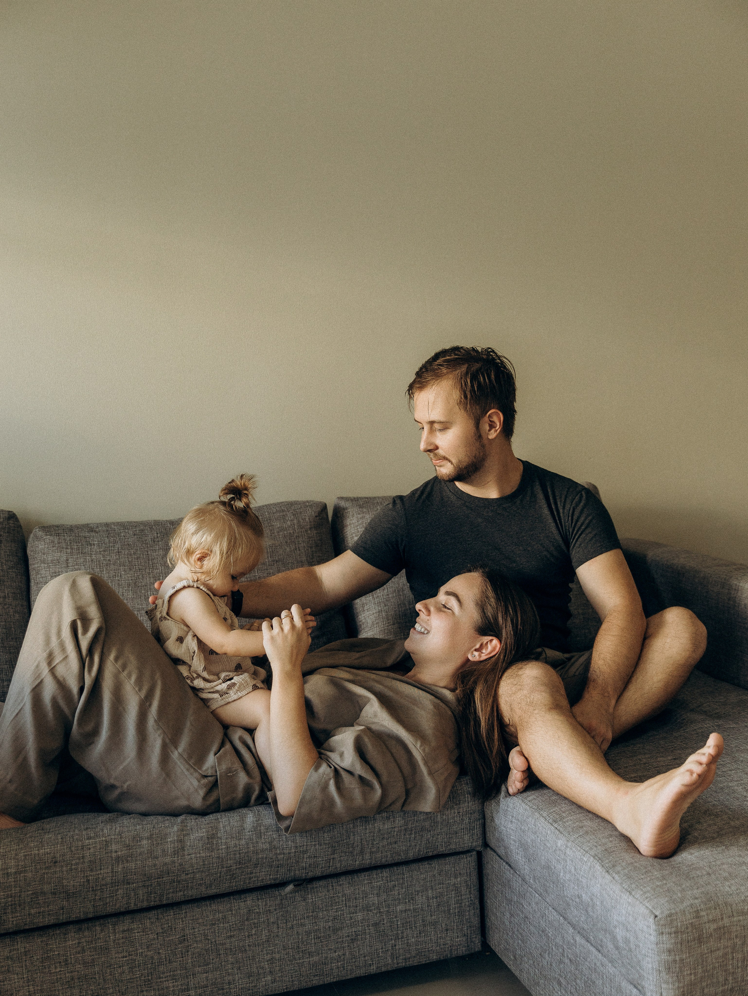 At home. Family and wedding photographer in Bangkok, Thailand